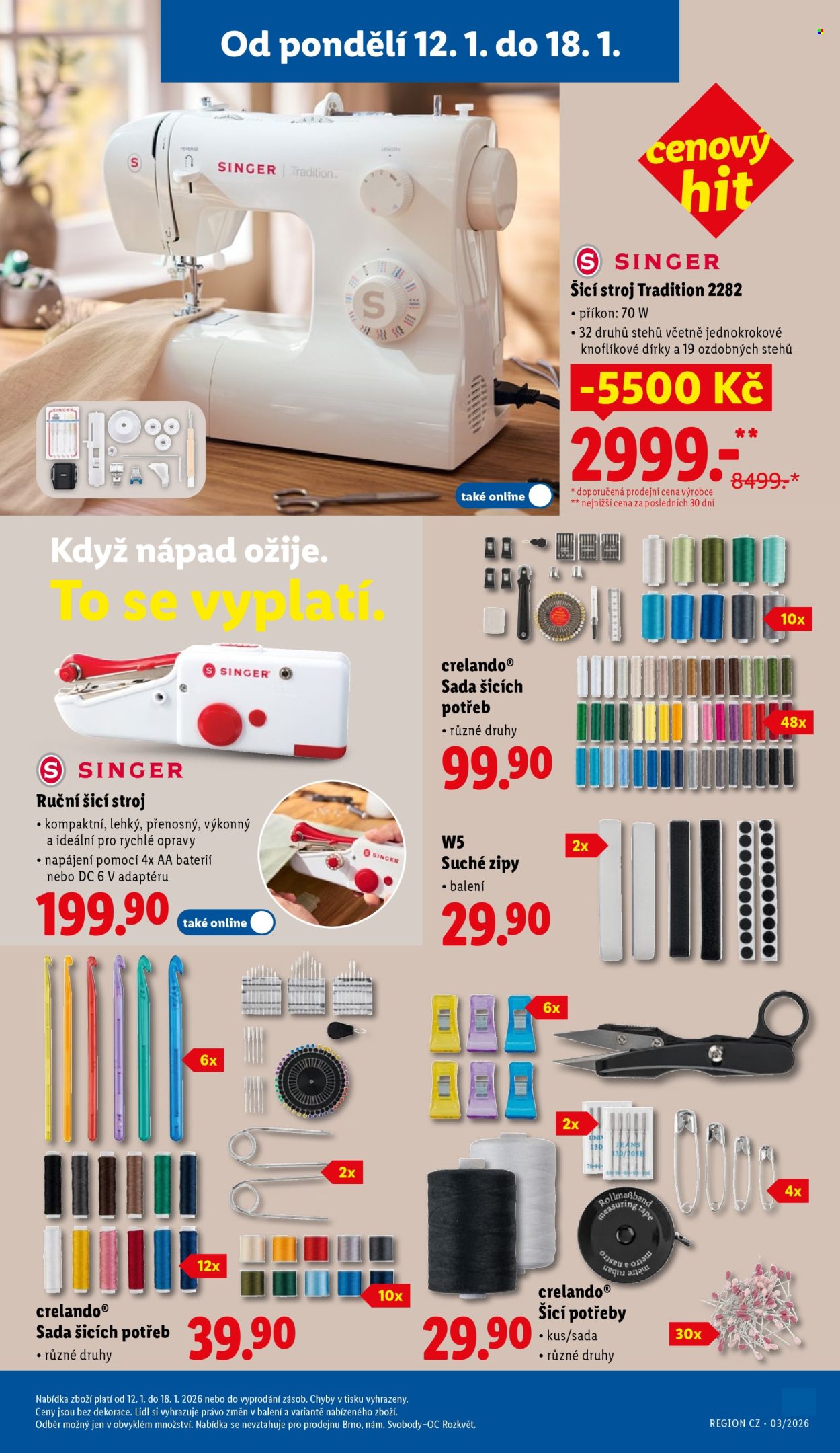 Leták Lidl - 12.1.2026 - 18.1.2026. Strana 7