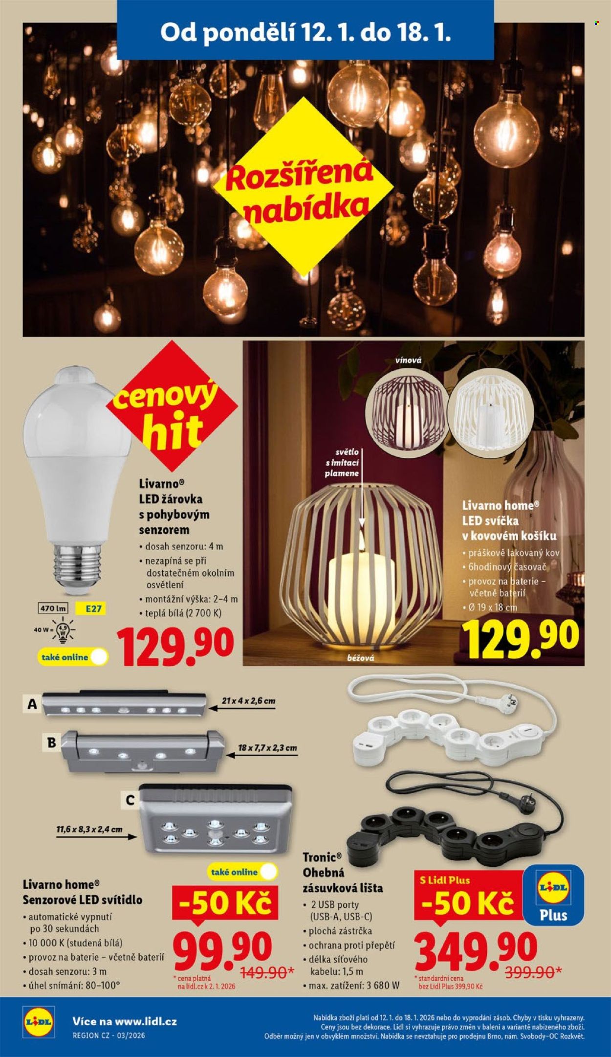 Leták Lidl - 12.1.2026 - 18.1.2026. Strana 14