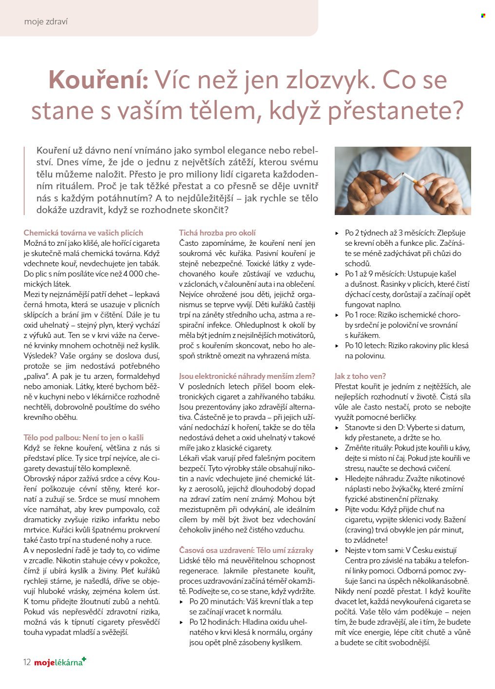Leták mojelekarna.cz - 1.1.2026 - 28.2.2026. Strana 14