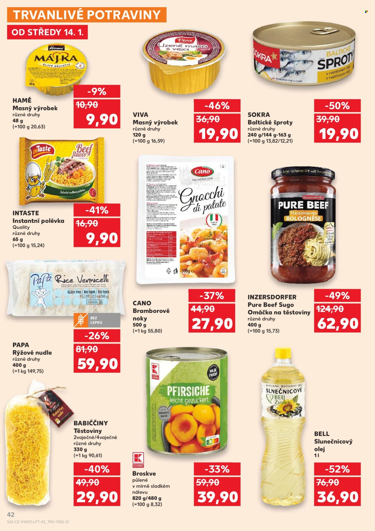 Leták Kaufland - 14.1.2026 - 20.1.2026. Strana 42