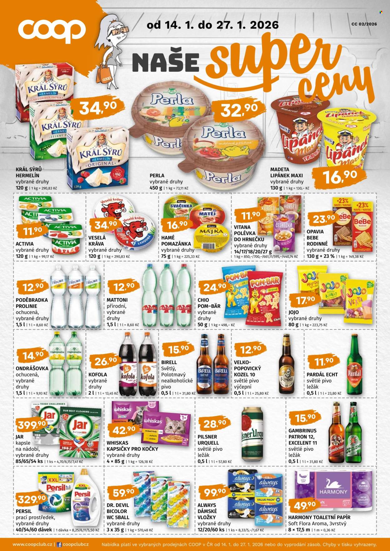 Leták TREFA coop - 14.1.2026 - 27.1.2026. Strana 1