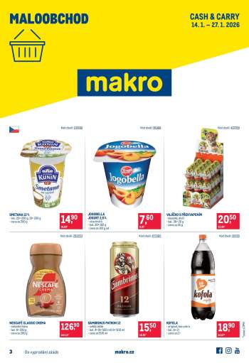 Leták MAKRO - 14.1.2026 - 27.1.2026.
