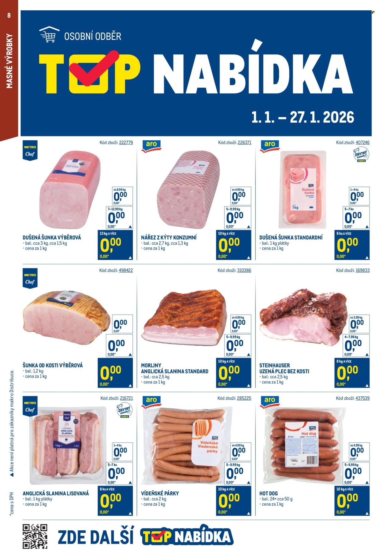 Leták MAKRO - 14.1.2026 - 27.1.2026. Strana 8