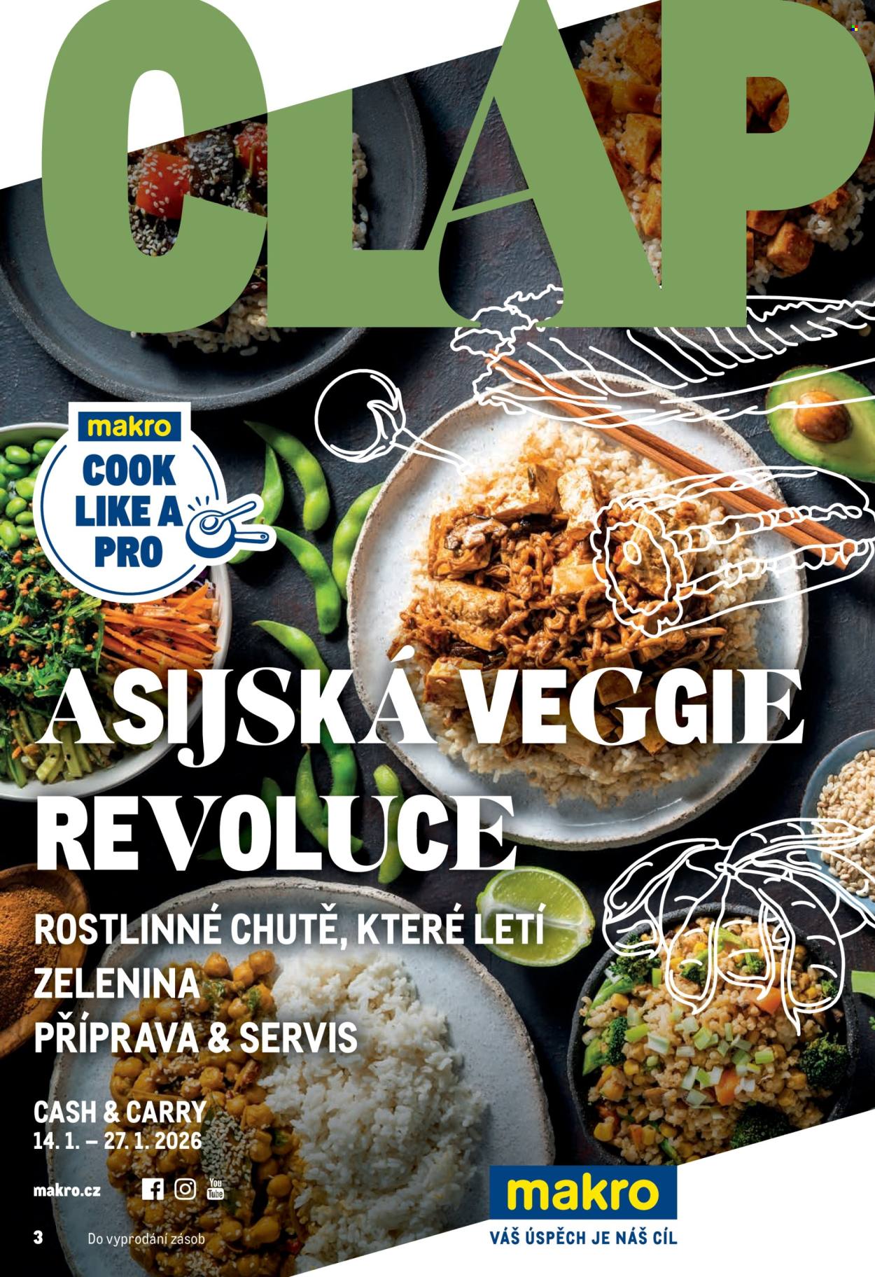 Leták MAKRO - 14.1.2026 - 27.1.2026. Strana 1