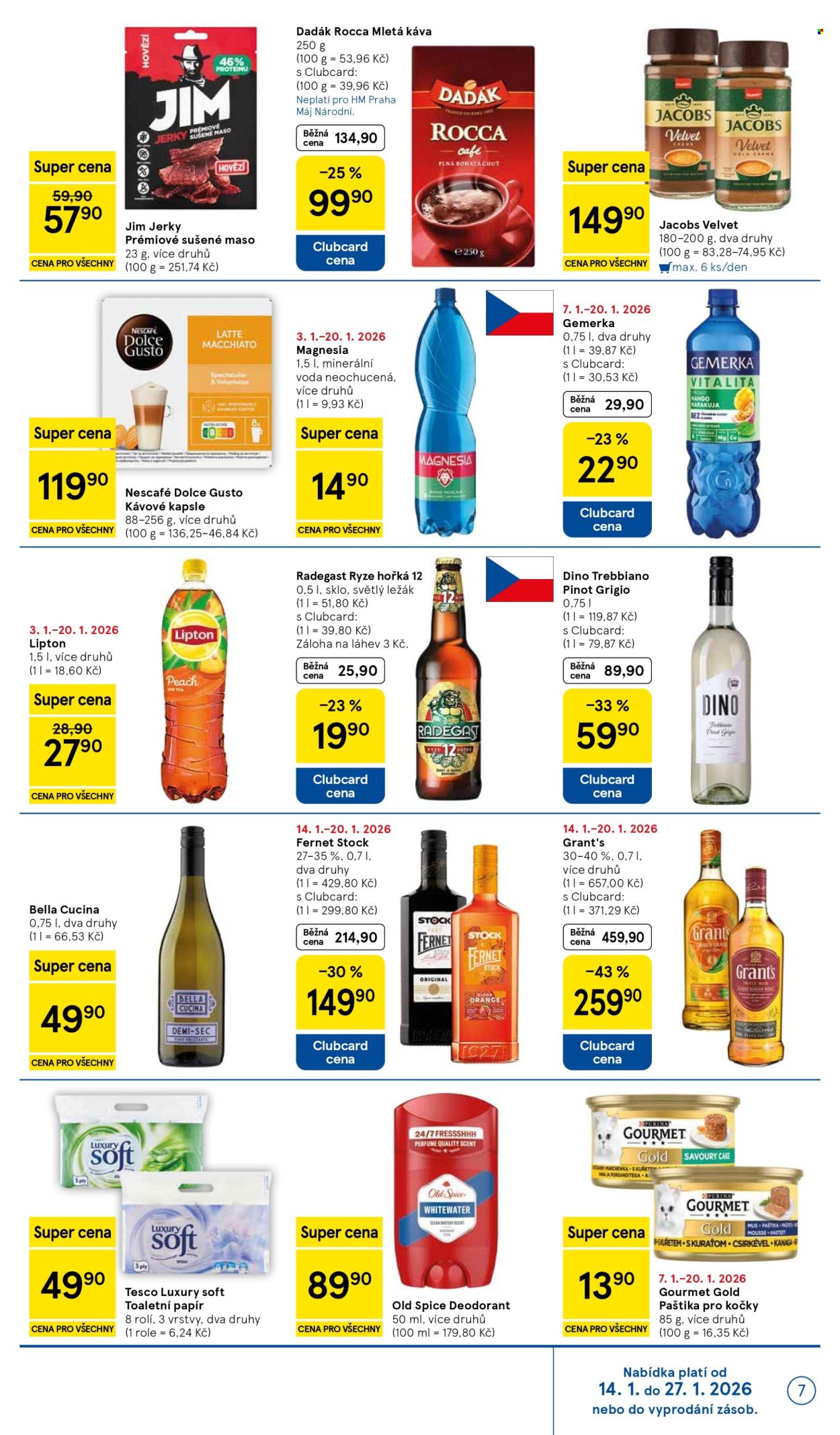 Leták TESCO - 14.1.2026 - 20.1.2026. Strana 7