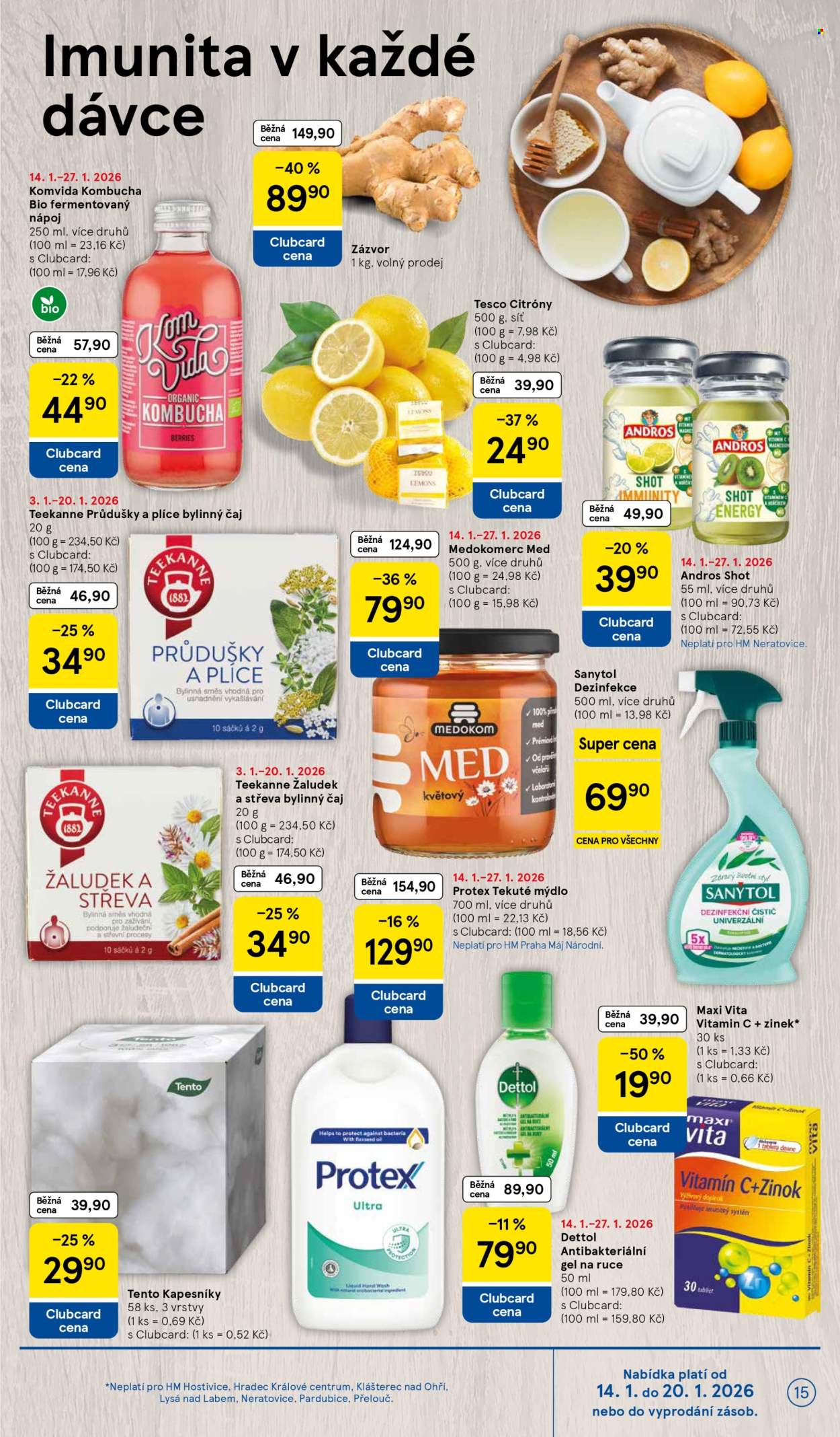 Leták TESCO - 14.1.2026 - 20.1.2026. Strana 15