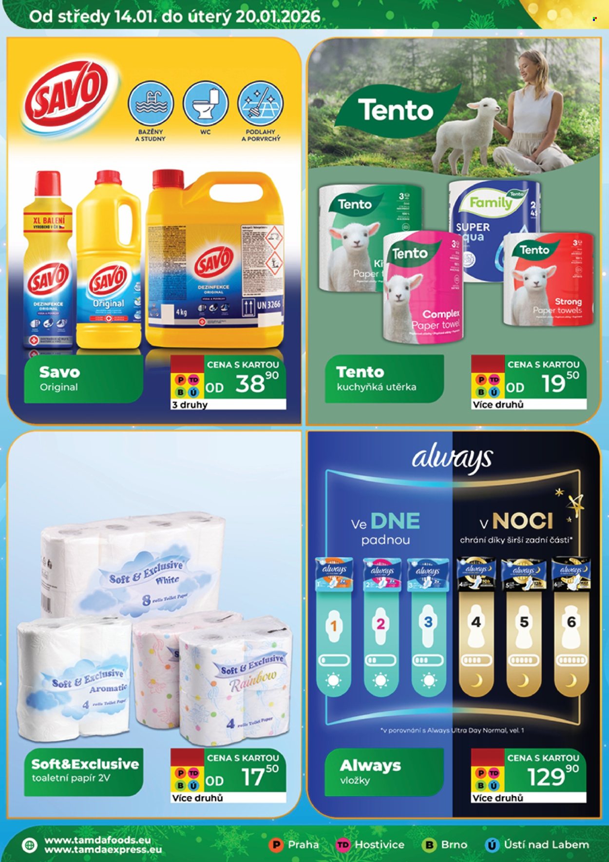 Leták Tamda Foods - 14.1.2026 - 20.1.2026. Strana 22