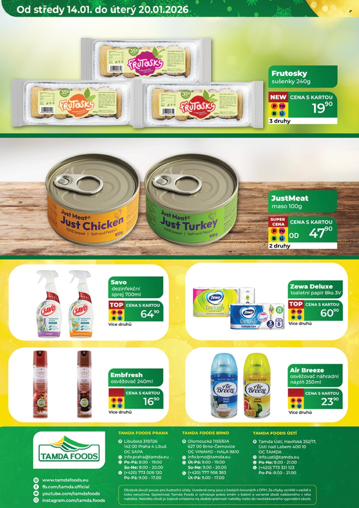 Leták Tamda Foods - 14.1.2026 - 20.1.2026. Strana 52