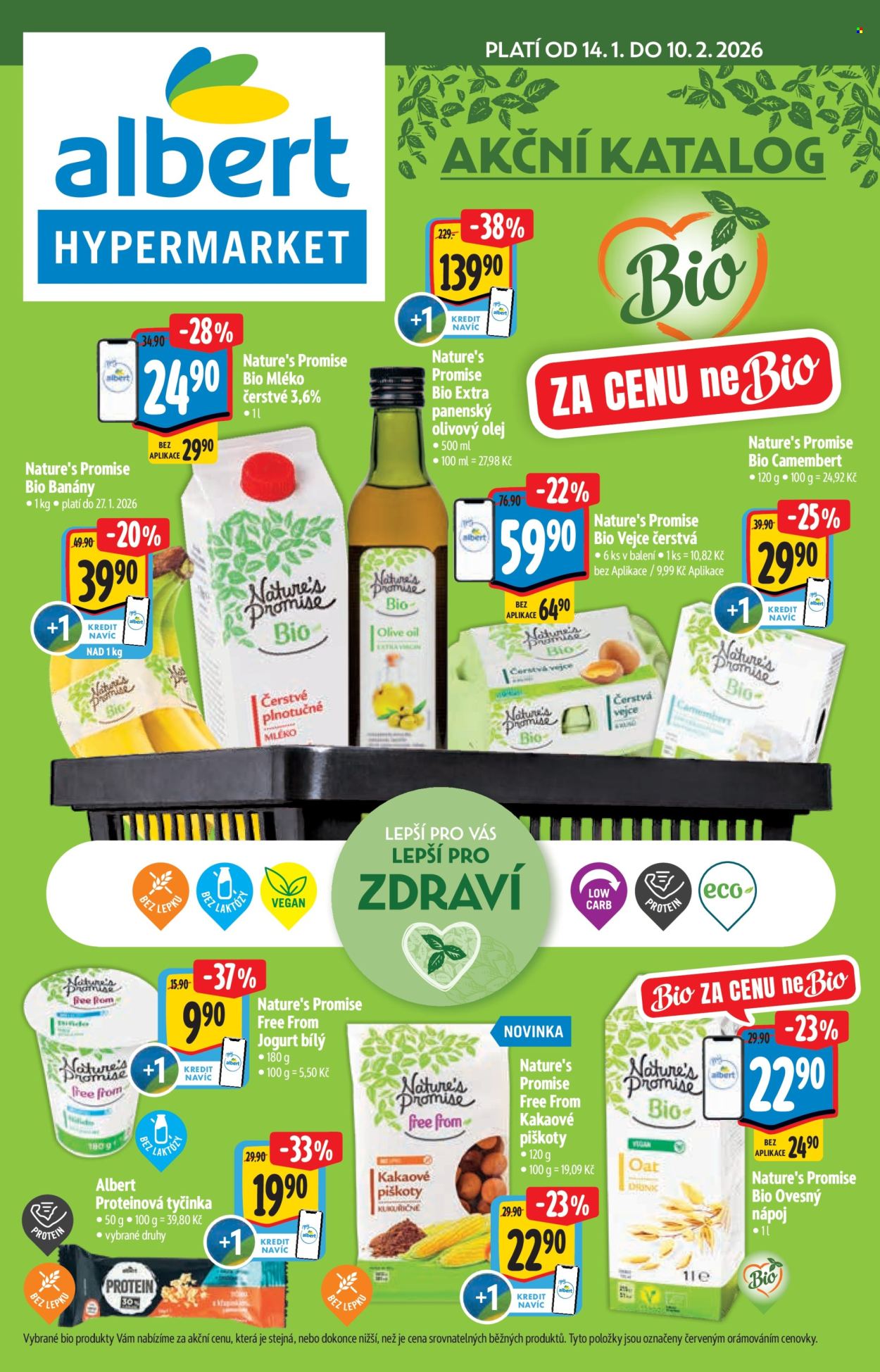 Leták Albert Hypermarket - 14.1.2026 - 10.2.2026. Strana 1