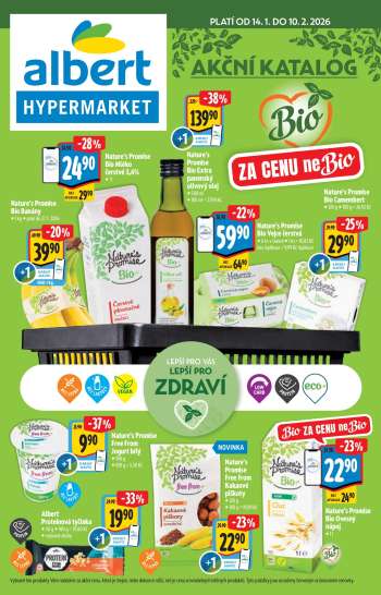 Leták Albert Hypermarket - 14.1.2026 - 10.2.2026.