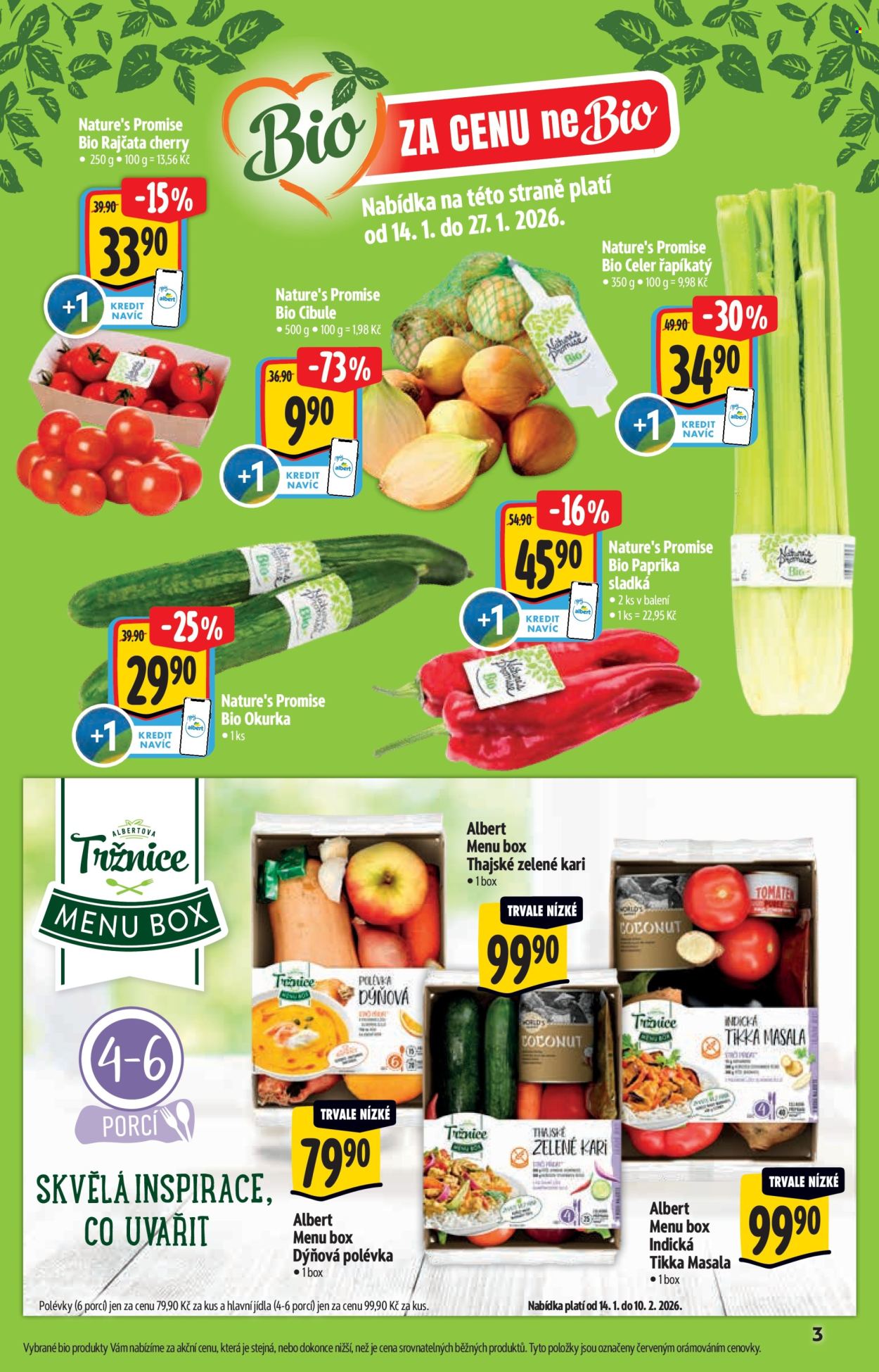 Leták Albert Hypermarket - 14.1.2026 - 10.2.2026. Strana 3