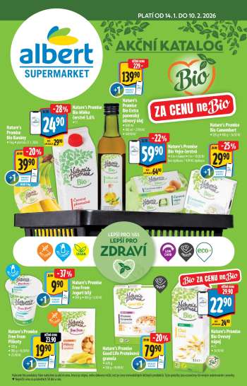 Leták Albert Supermarket - 14.1.2026 - 10.2.2026.
