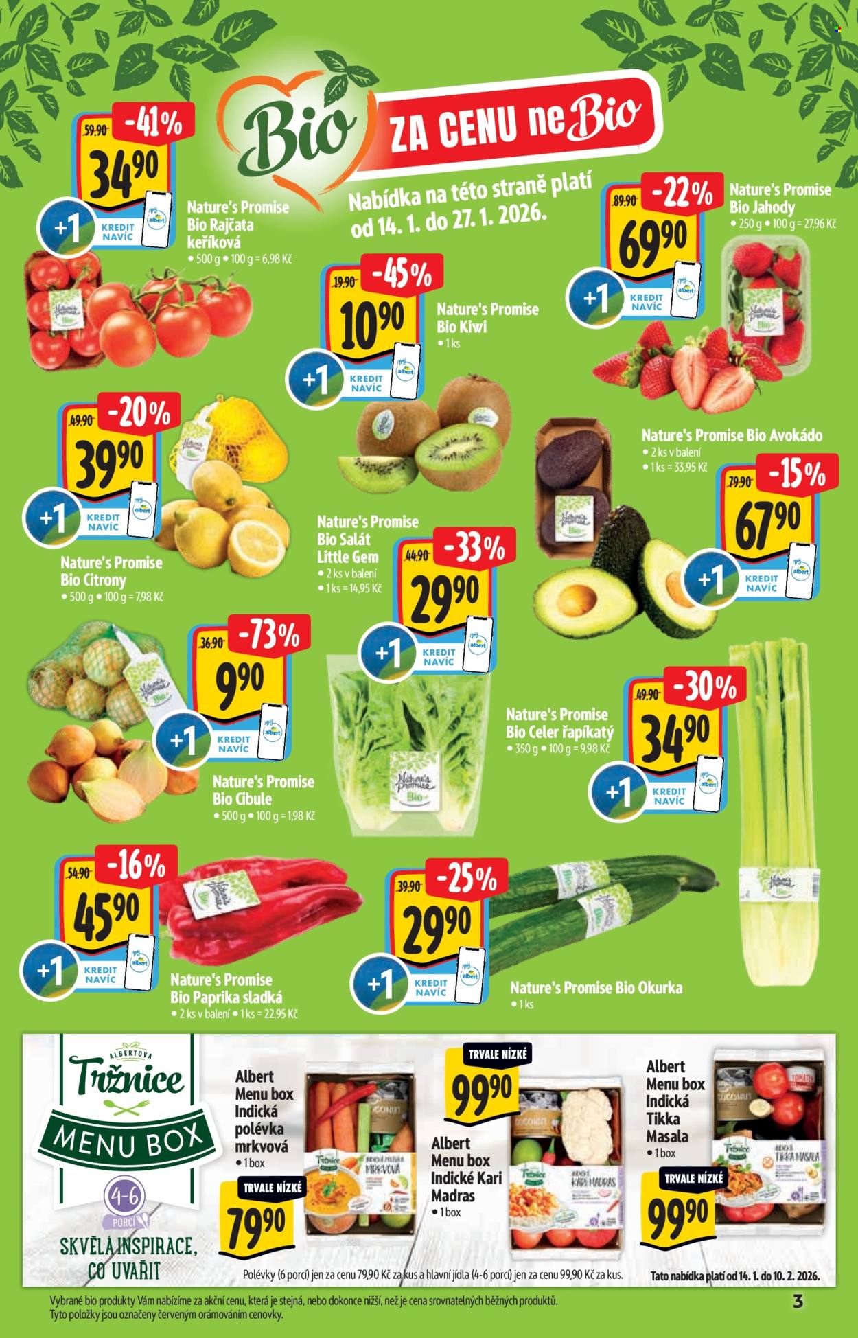 Leták Albert Supermarket - 14.1.2026 - 10.2.2026. Strana 3
