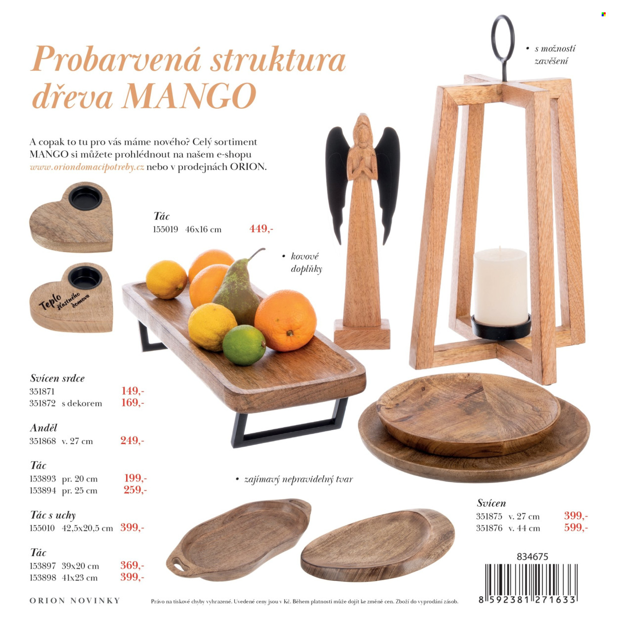 Leták Orion. Strana 6