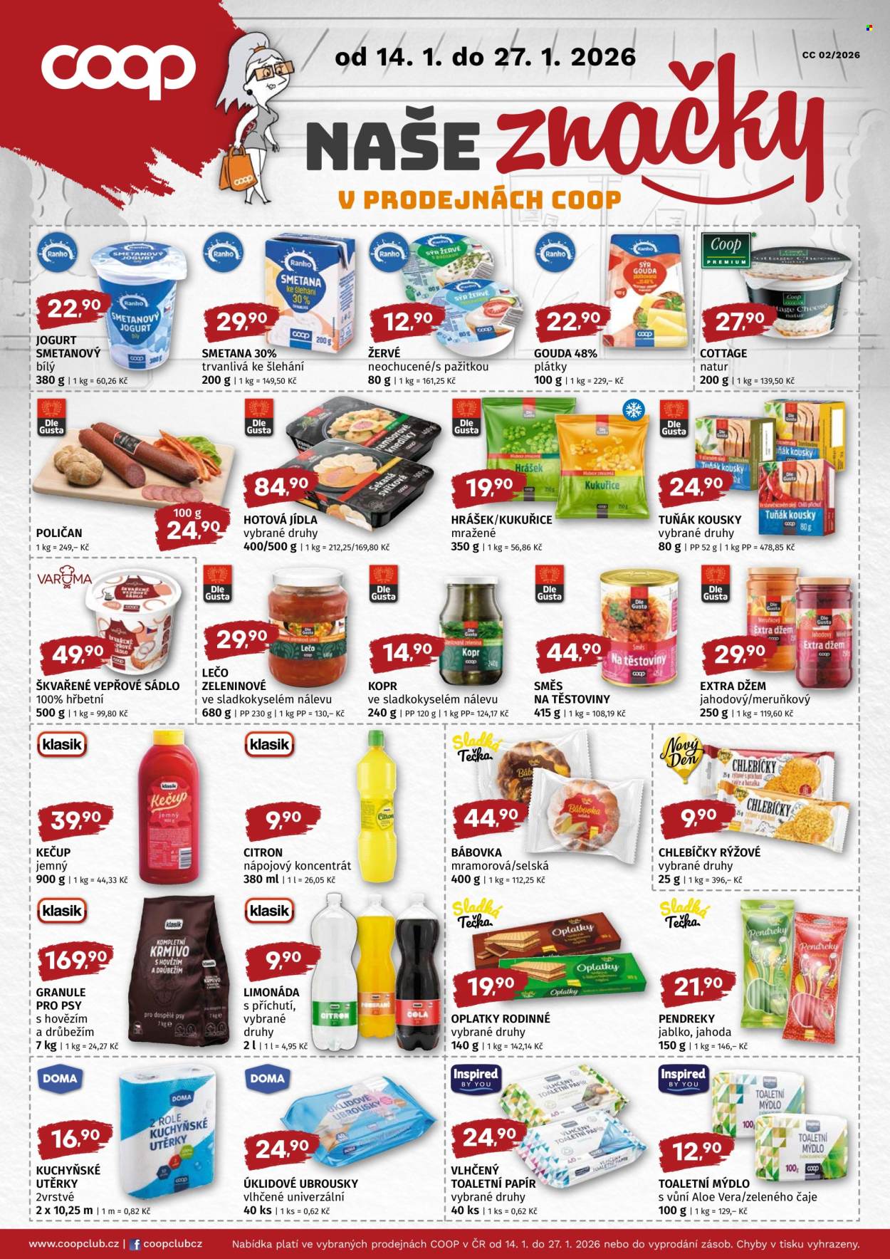 Leták coop TIP - 14.1.2026 - 27.1.2026. Strana 2