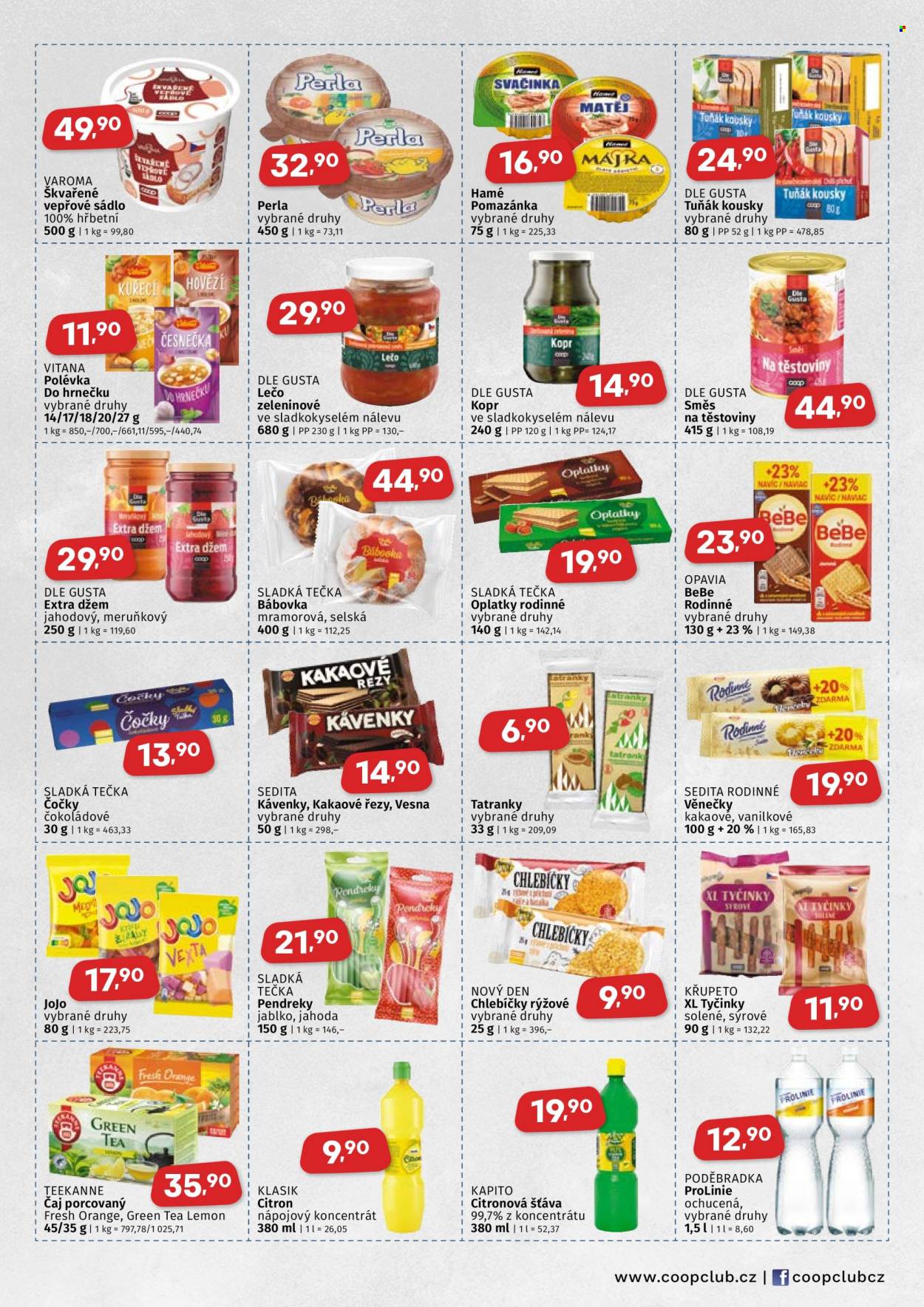 Leták coop JEDNOTA - 14.1.2026 - 27.1.2026. Strana 3