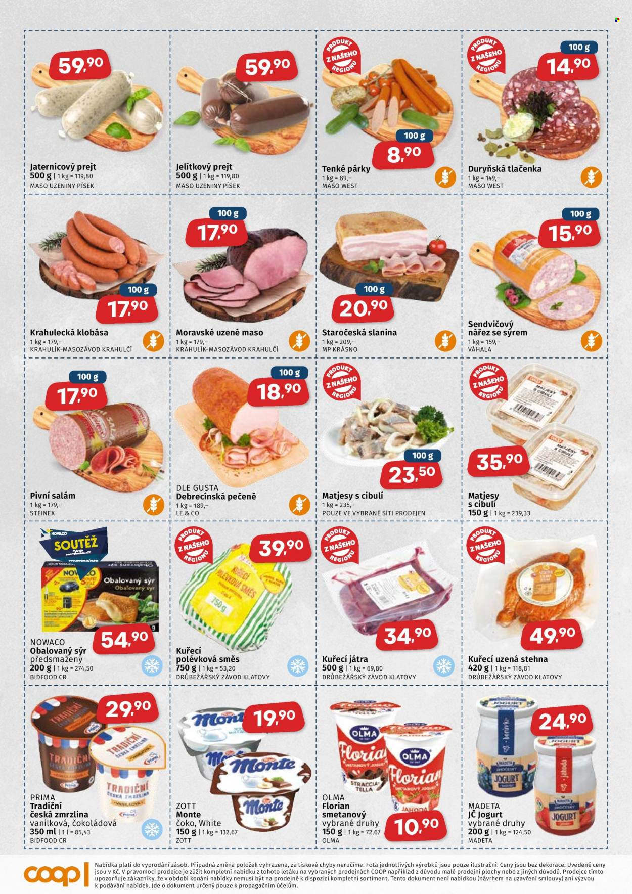 Leták coop JEDNOTA - 14.1.2026 - 27.1.2026. Strana 2