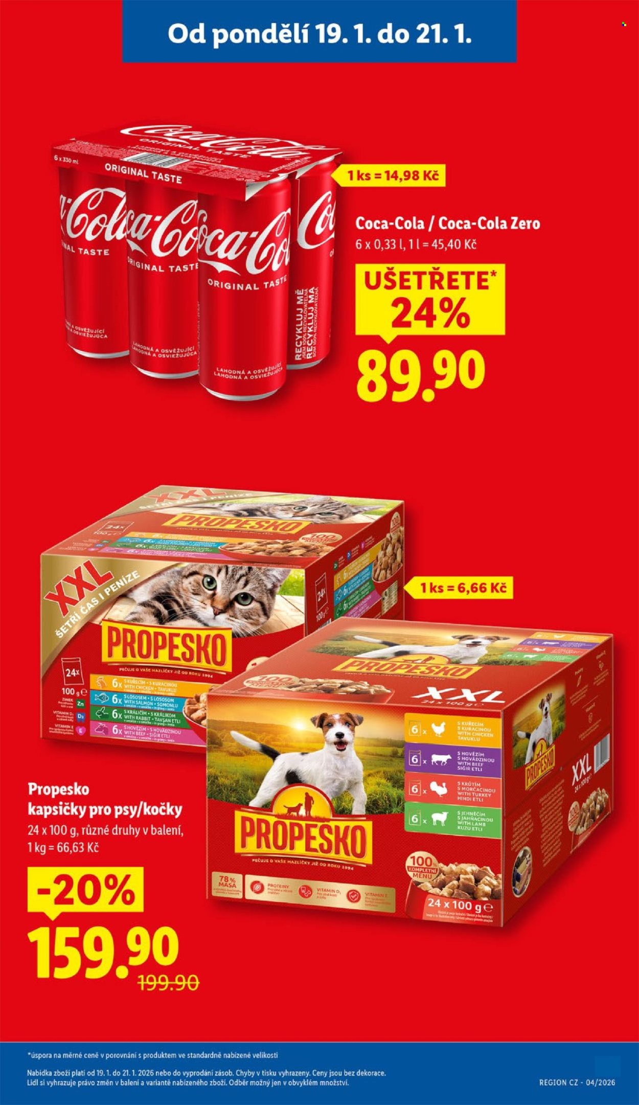 Leták Lidl - 19.1.2026 - 21.1.2026. Strana 5