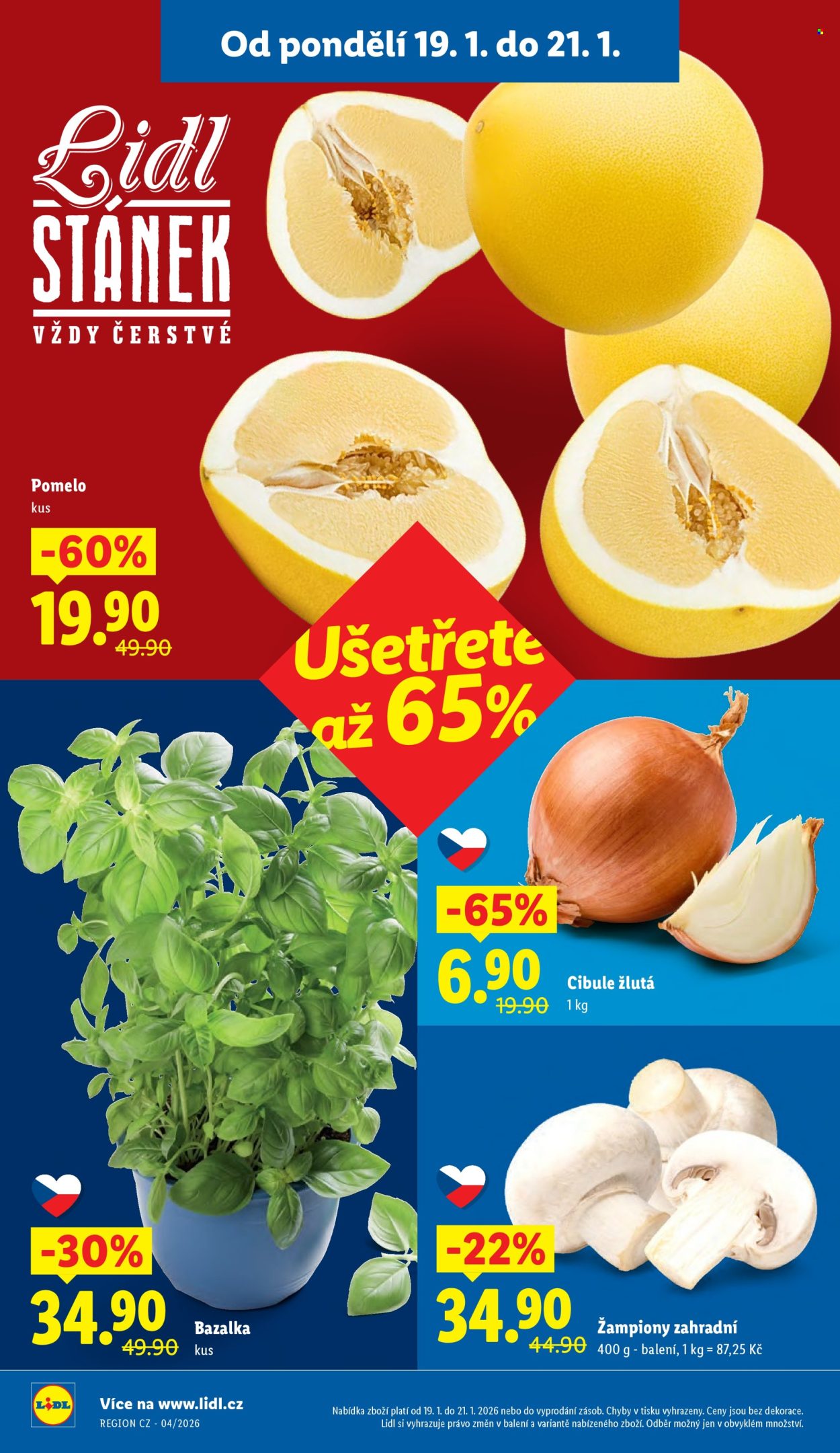 Leták Lidl - 19.1.2026 - 21.1.2026. Strana 10