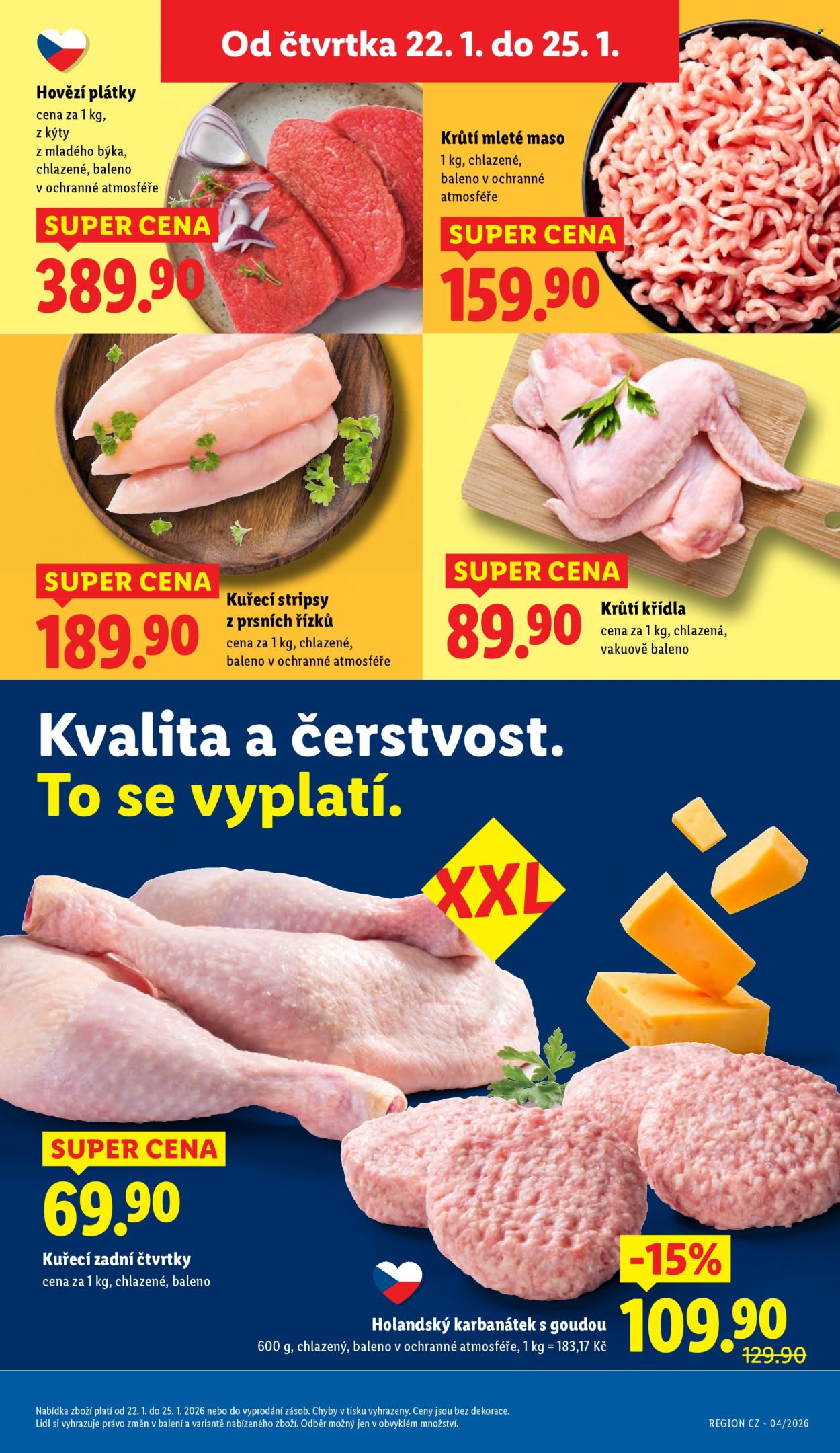 Leták Lidl - 22.1.2026 - 25.1.2026. Strana 11