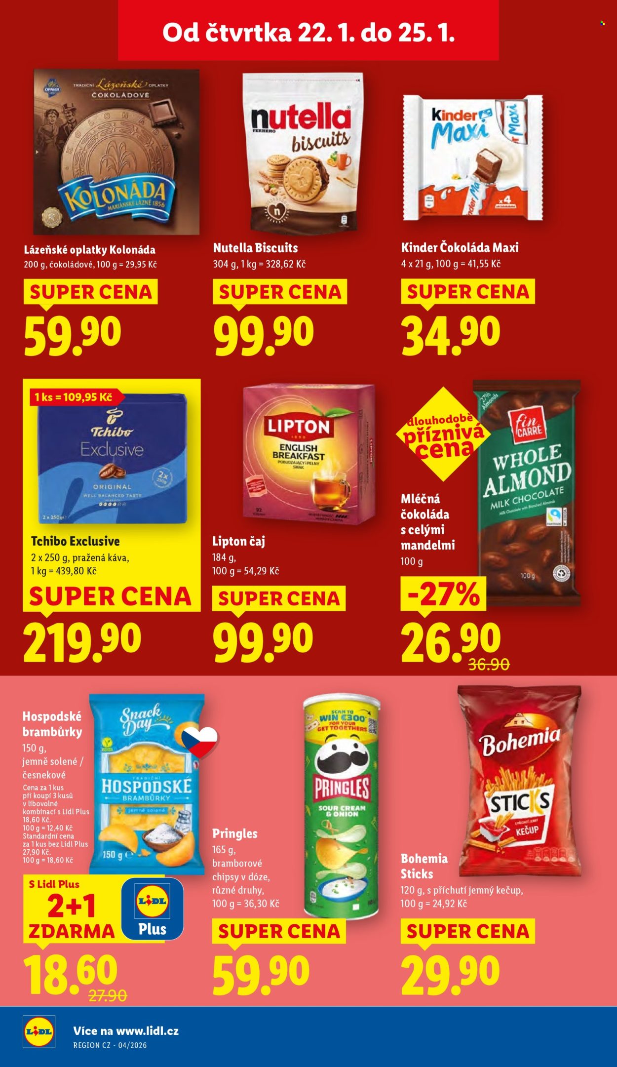 Leták Lidl - 22.1.2026 - 25.1.2026. Strana 14