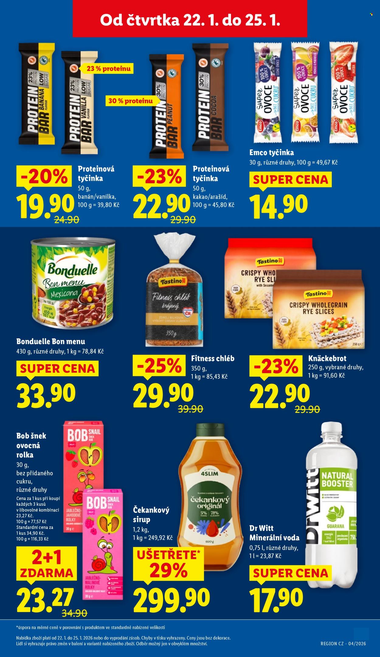 Leták Lidl - 22.1.2026 - 25.1.2026. Strana 19