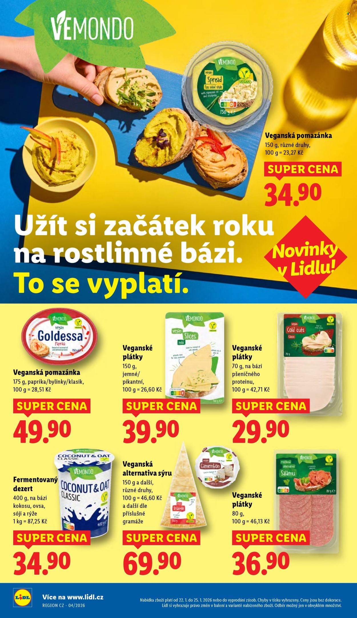 Leták Lidl - 22.1.2026 - 25.1.2026. Strana 20