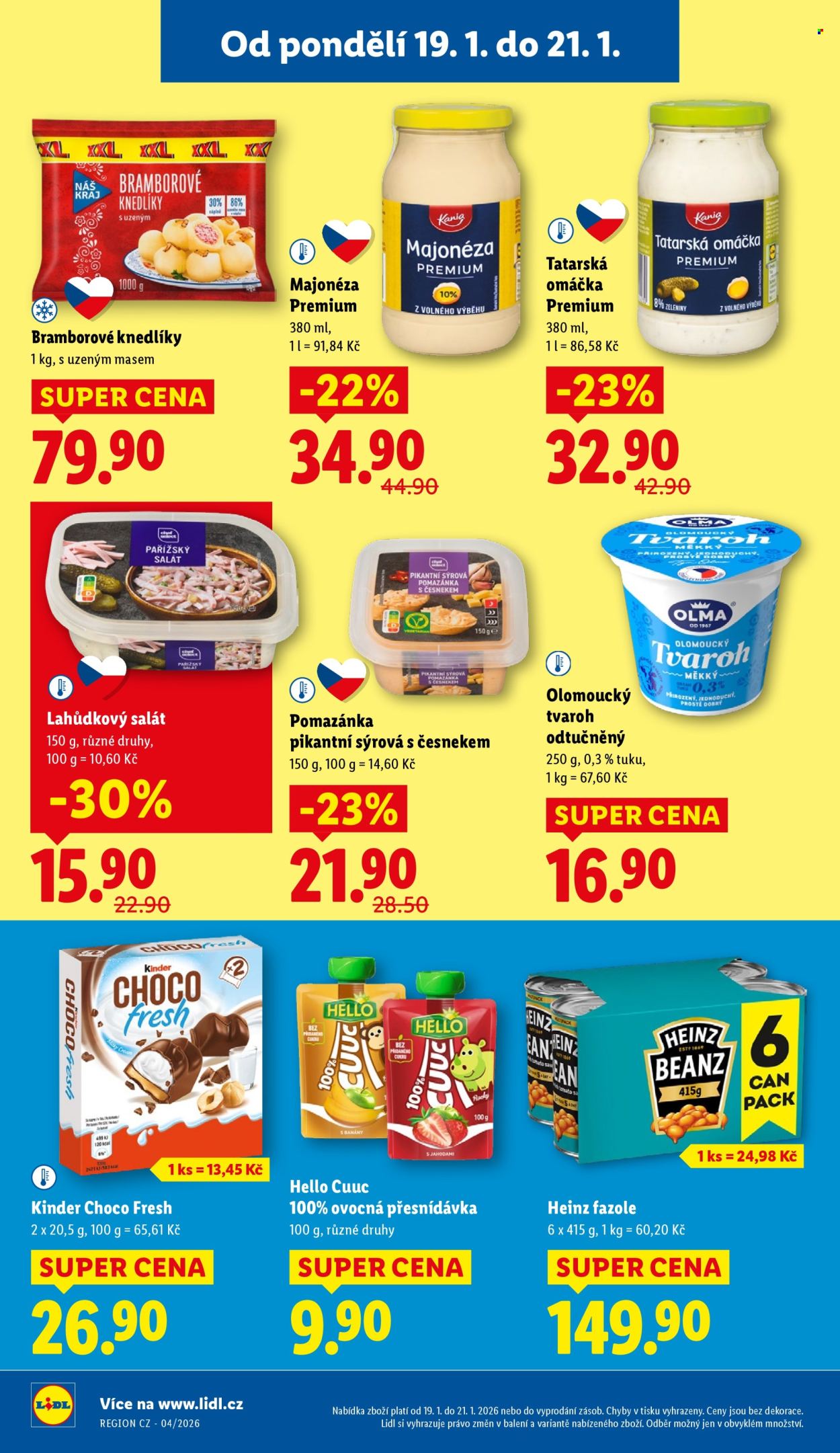 Leták Lidl - 19.1.2026 - 21.1.2026. Strana 26