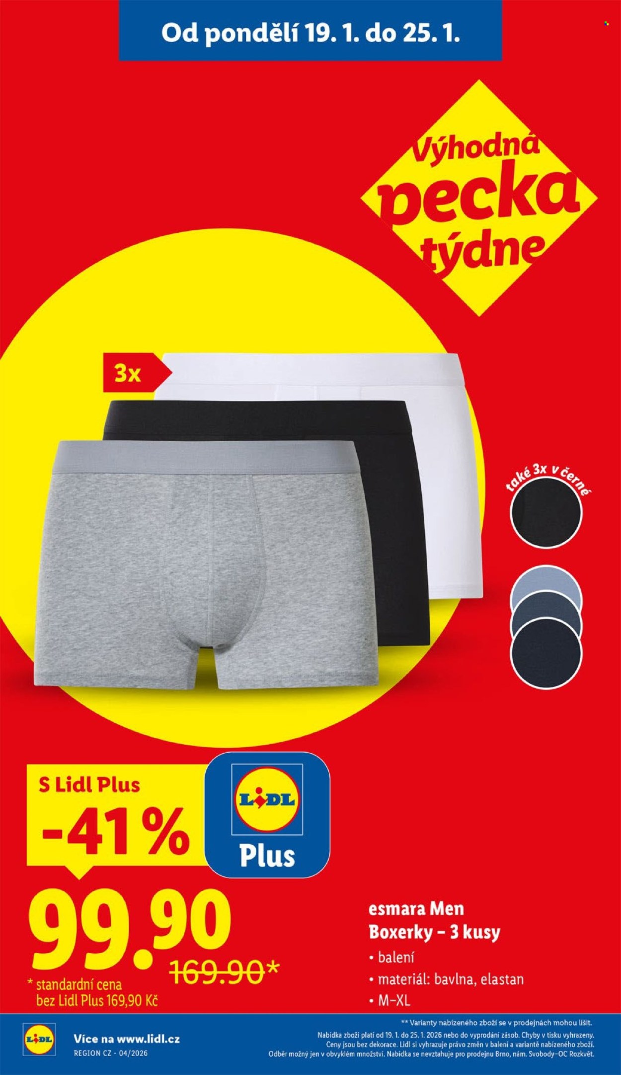 Leták Lidl - 19.1.2026 - 25.1.2026. Strana 2