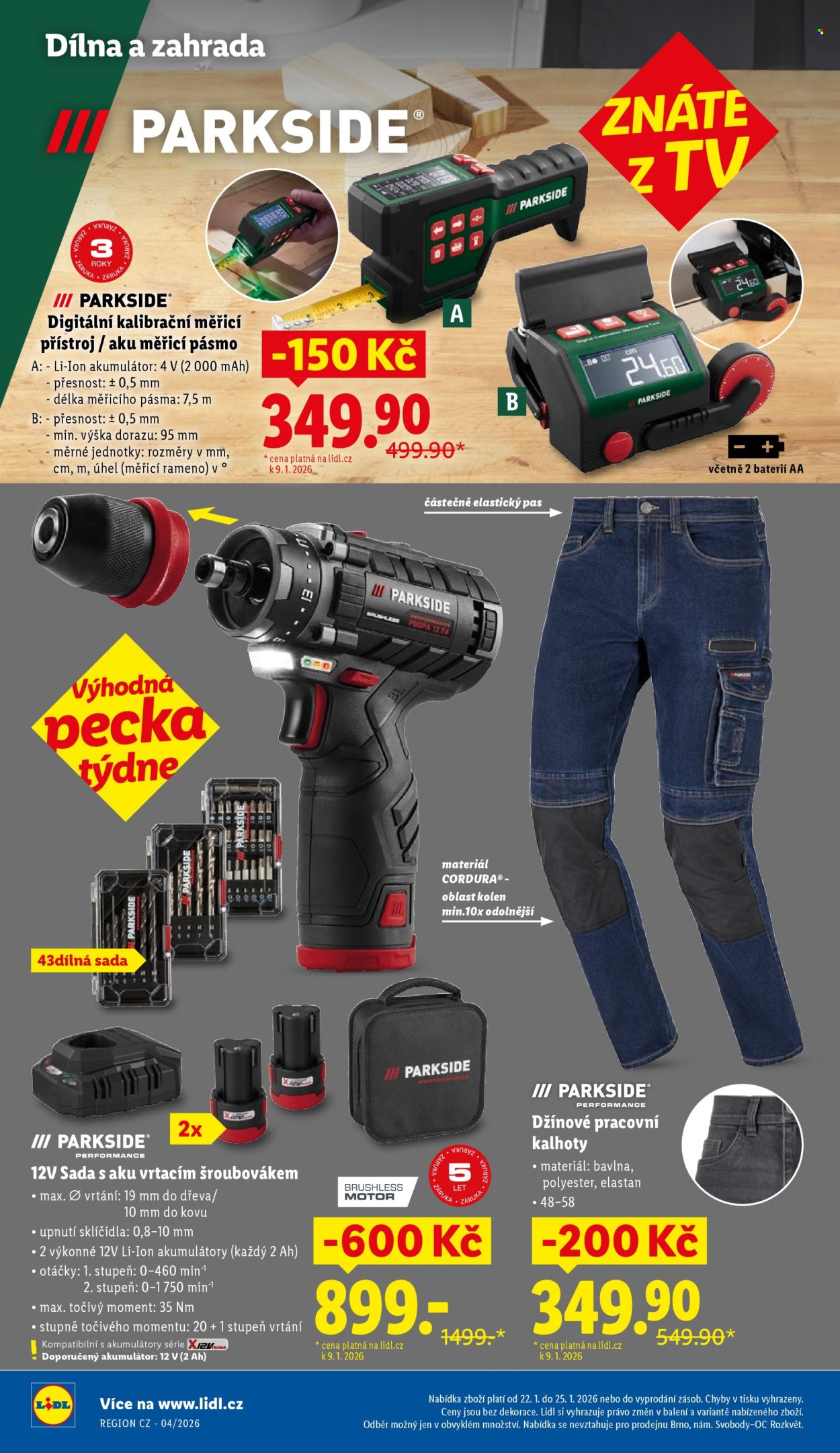 Leták Lidl - 19.1.2026 - 25.1.2026. Strana 16