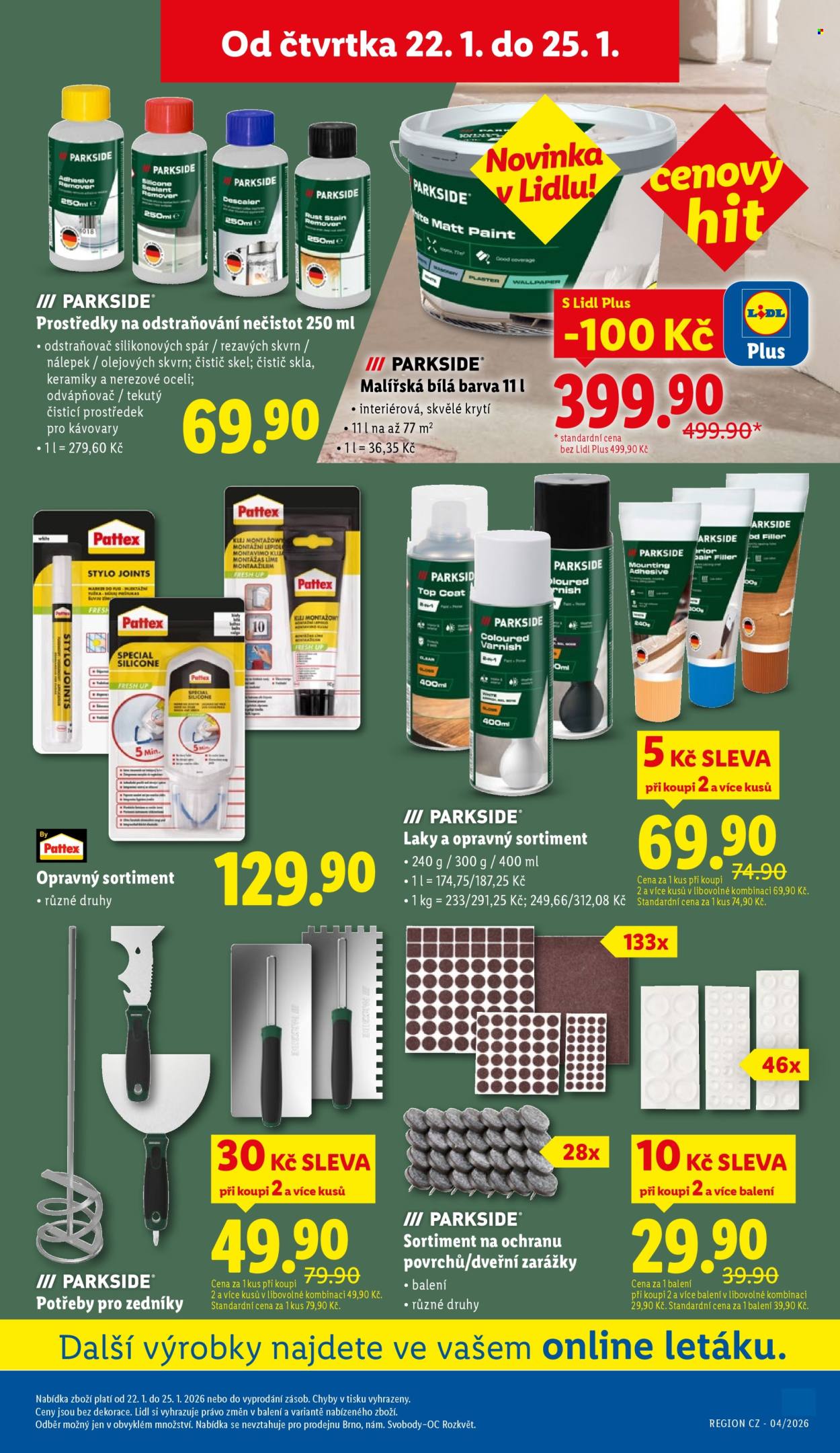 Leták Lidl - 19.1.2026 - 25.1.2026. Strana 21
