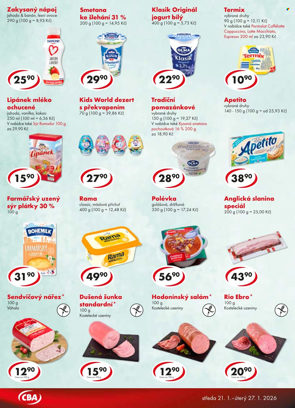 Leták CBA Premium - 21.1.2026 - 27.1.2026. Strana 2