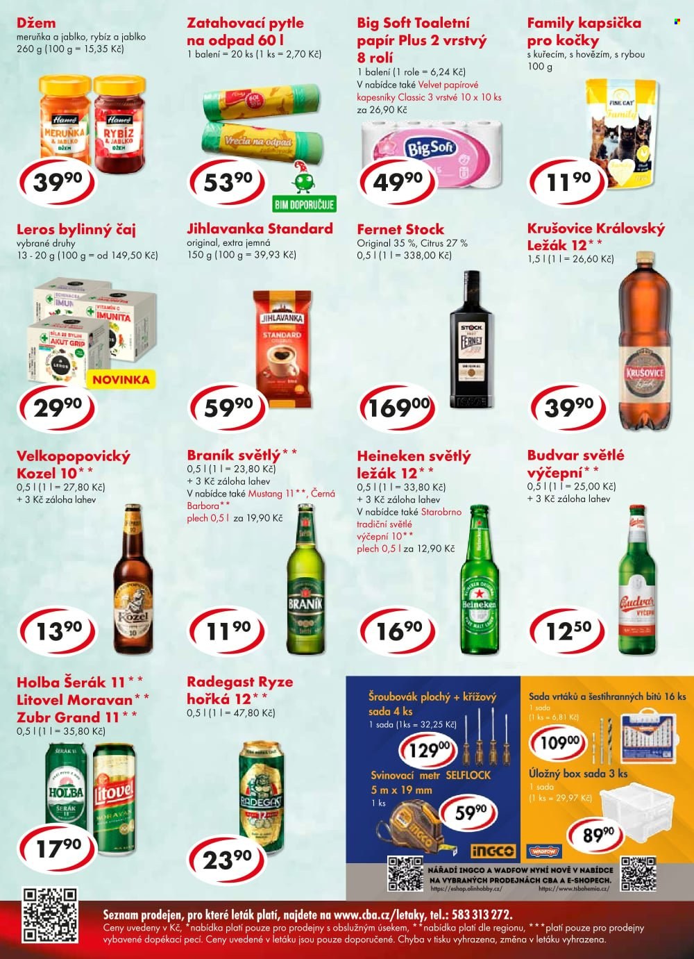 Leták CBA Premium - 21.1.2026 - 27.1.2026. Strana 4