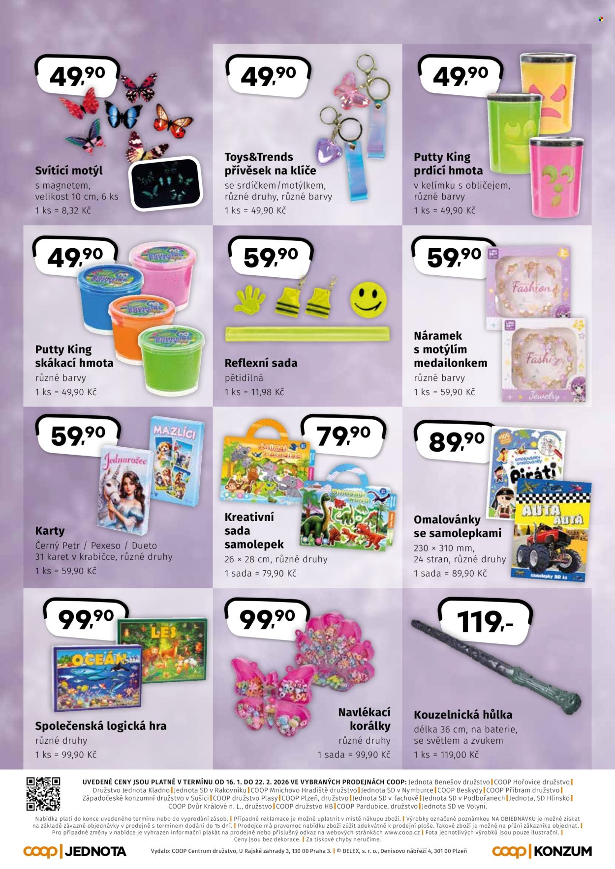 Leták Konzum - 16.1.2026 - 22.2.2026. Strana 4