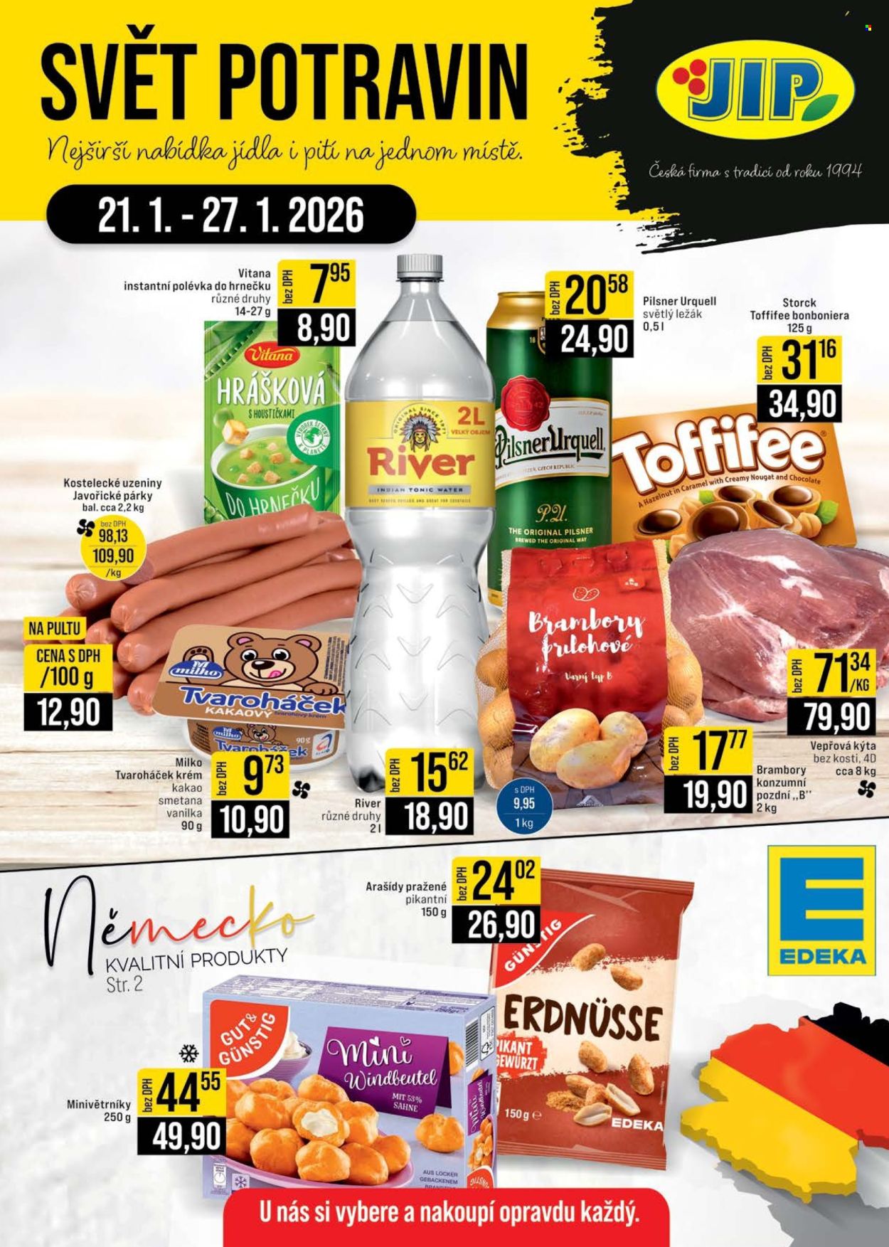 Leták JIP - 21.1.2026 - 27.1.2026. Strana 1