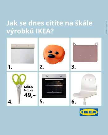 Leták IKEA.