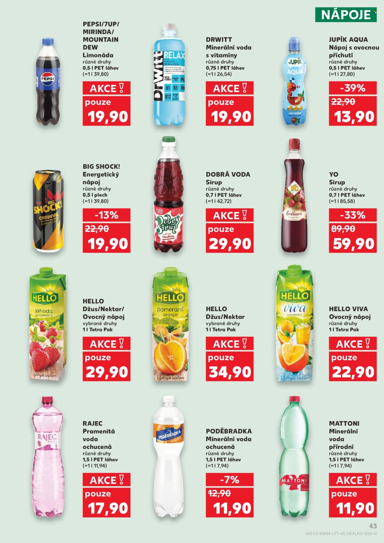 Leták Kaufland - 21.1.2026 - 27.1.2026. Strana 43