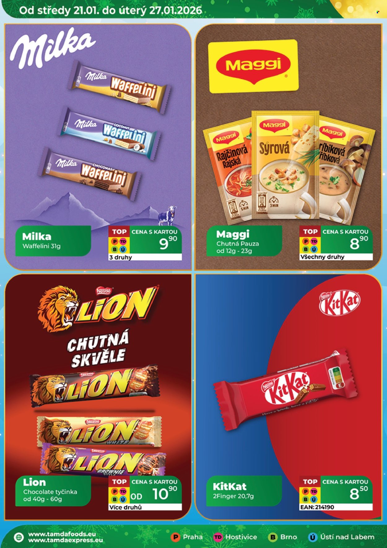 Leták Tamda Foods - 21.1.2026 - 27.1.2026. Strana 6