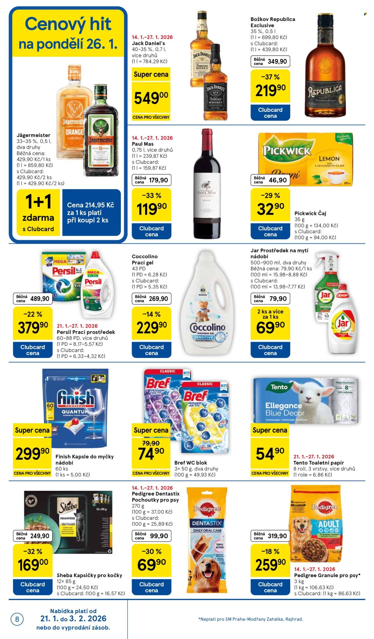 Leták TESCO supermarket - 21.1.2026 - 27.1.2026. Strana 8