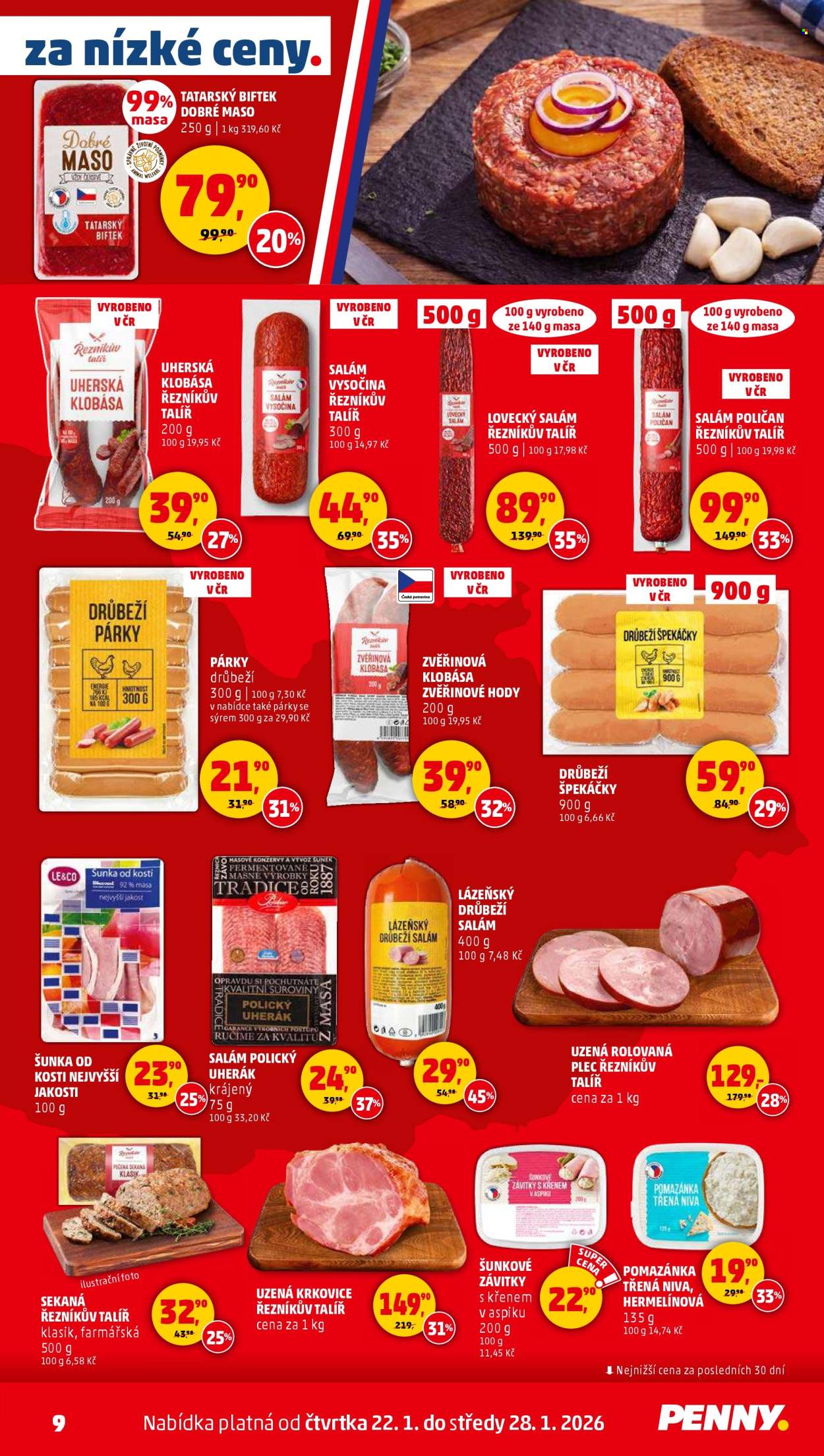 Leták PENNY - 22.1.2026 - 28.1.2026. Strana 9