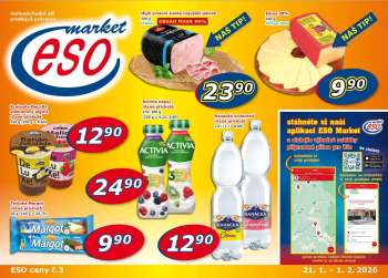 Leták ESO MARKET - 21.1.2026 - 1.2.2026.