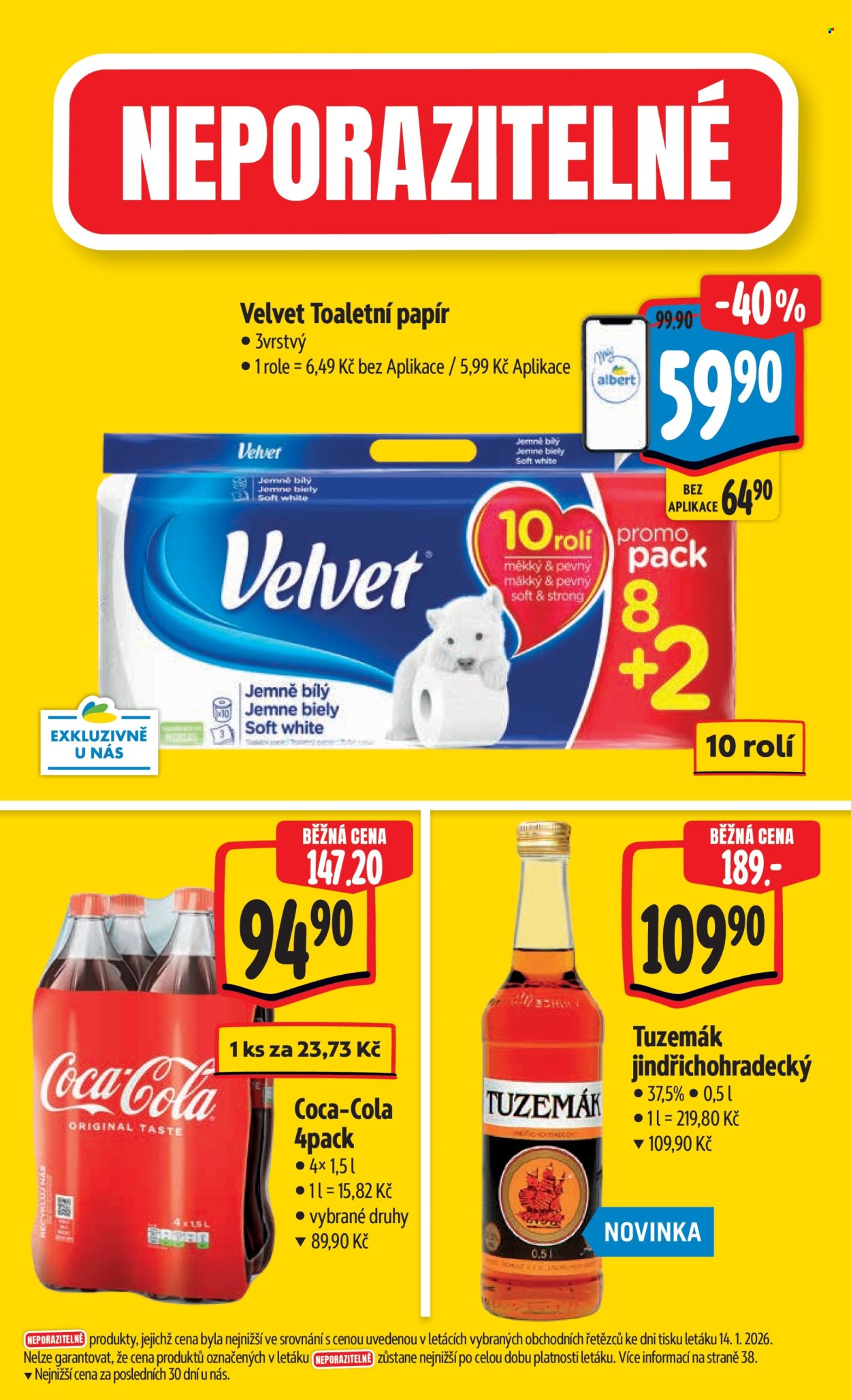 Leták Albert Hypermarket - 21.1.2026 - 27.1.2026. Strana 5