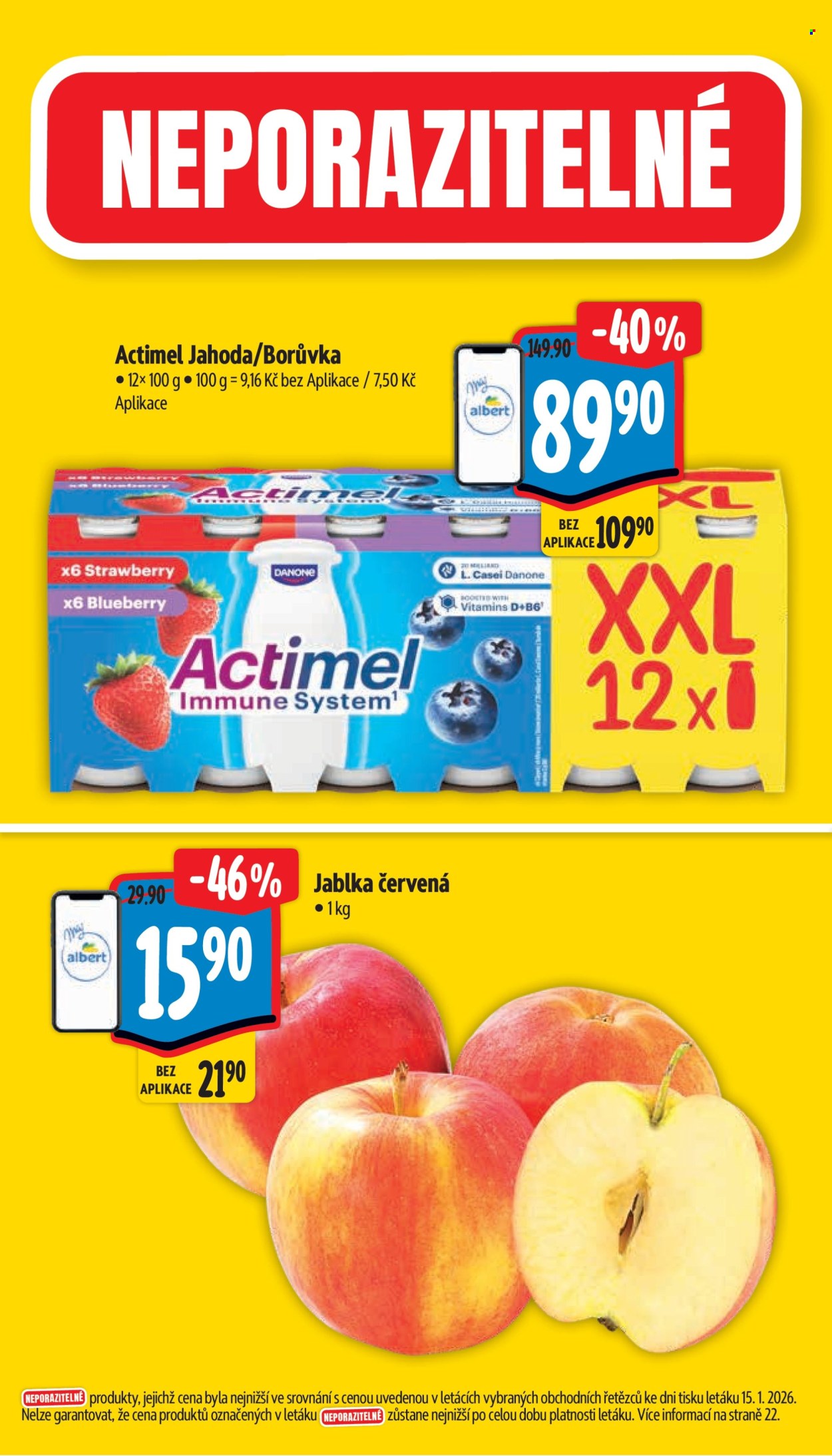 Leták Albert Supermarket - 21.1.2026 - 27.1.2026. Strana 2