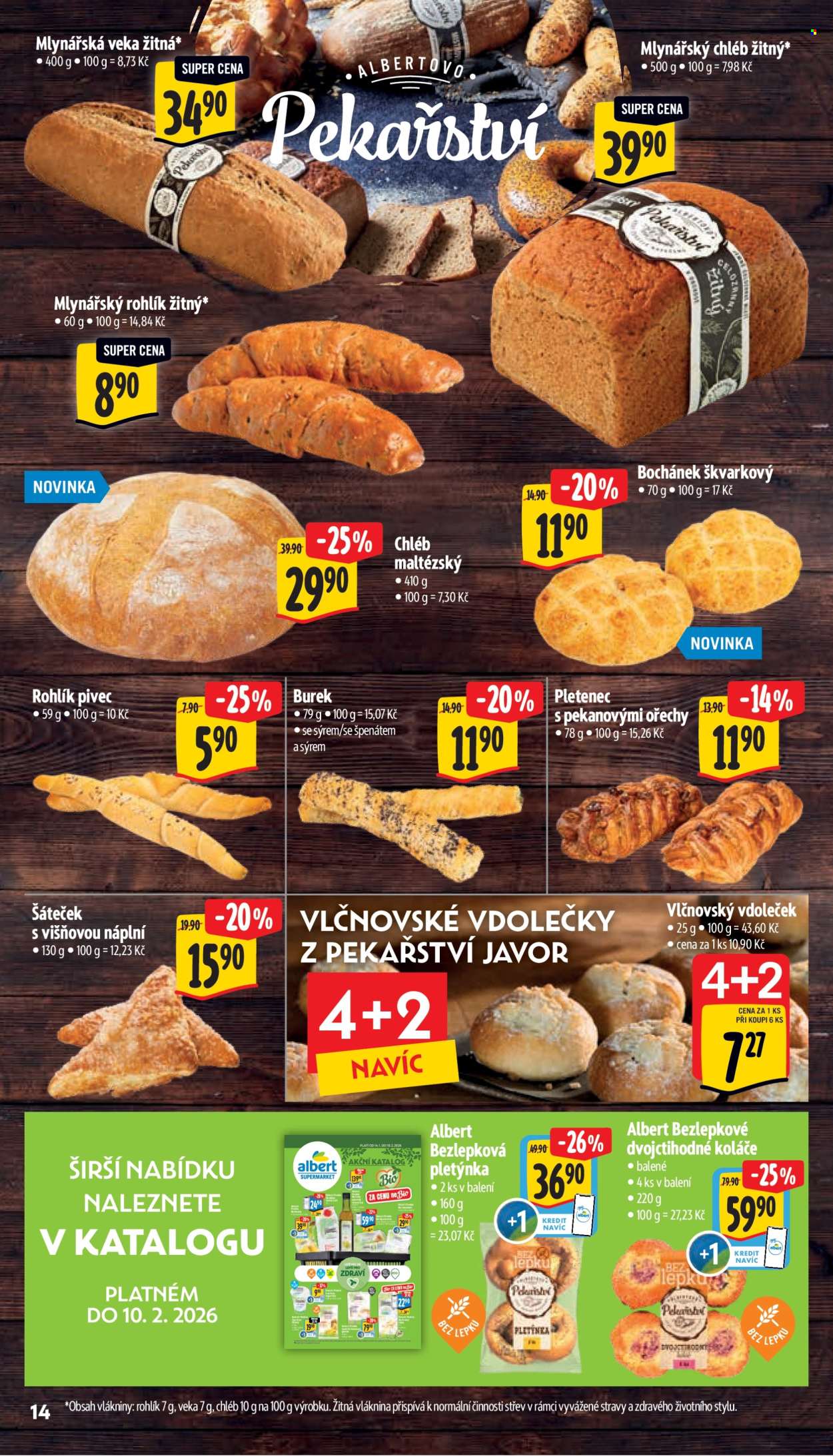 Leták Albert Supermarket - 21.1.2026 - 27.1.2026. Strana 20