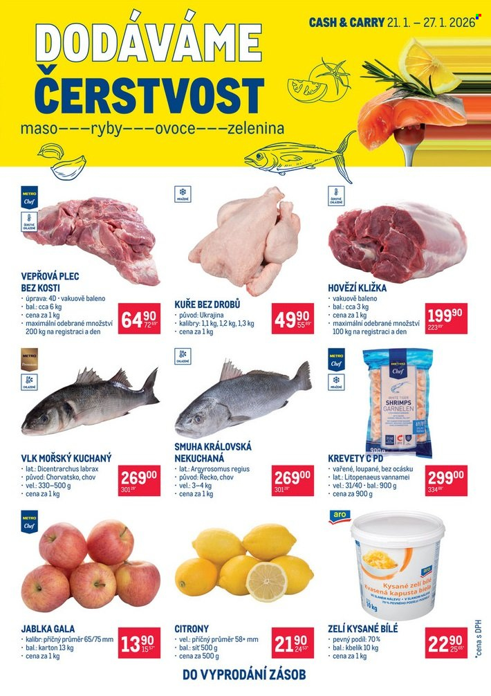 Leták MAKRO - 21.1.2026 - 27.1.2026. Strana 1