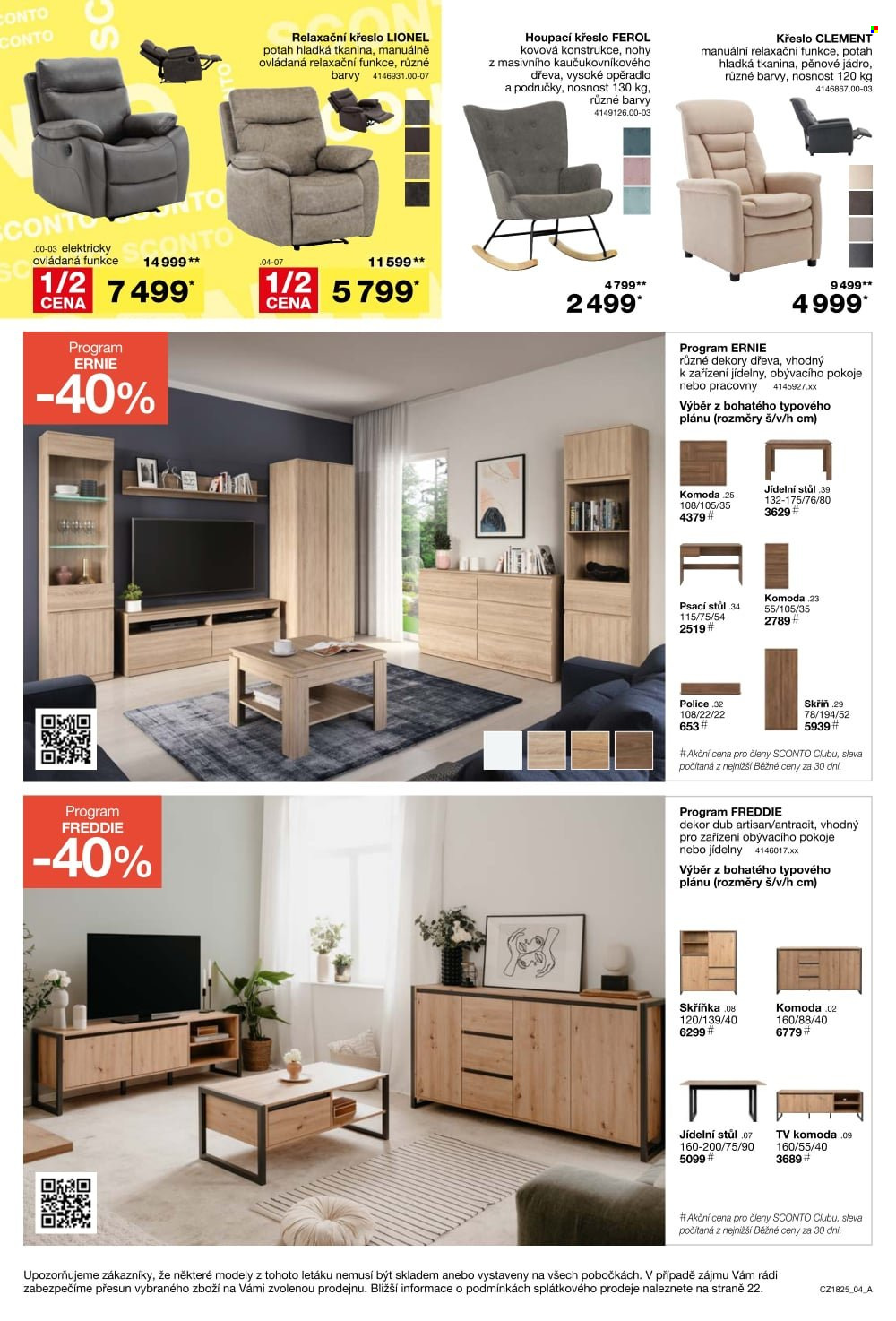 Leták SCONTO NÁBYTEK - 21.1.2026 - 10.2.2026. Strana 4