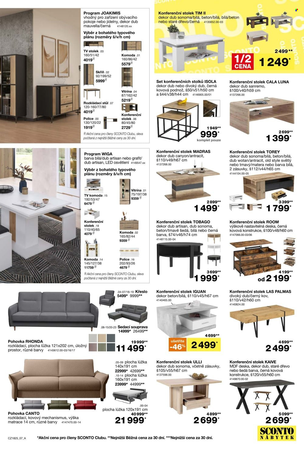 Leták SCONTO NÁBYTEK - 21.1.2026 - 10.2.2026. Strana 7