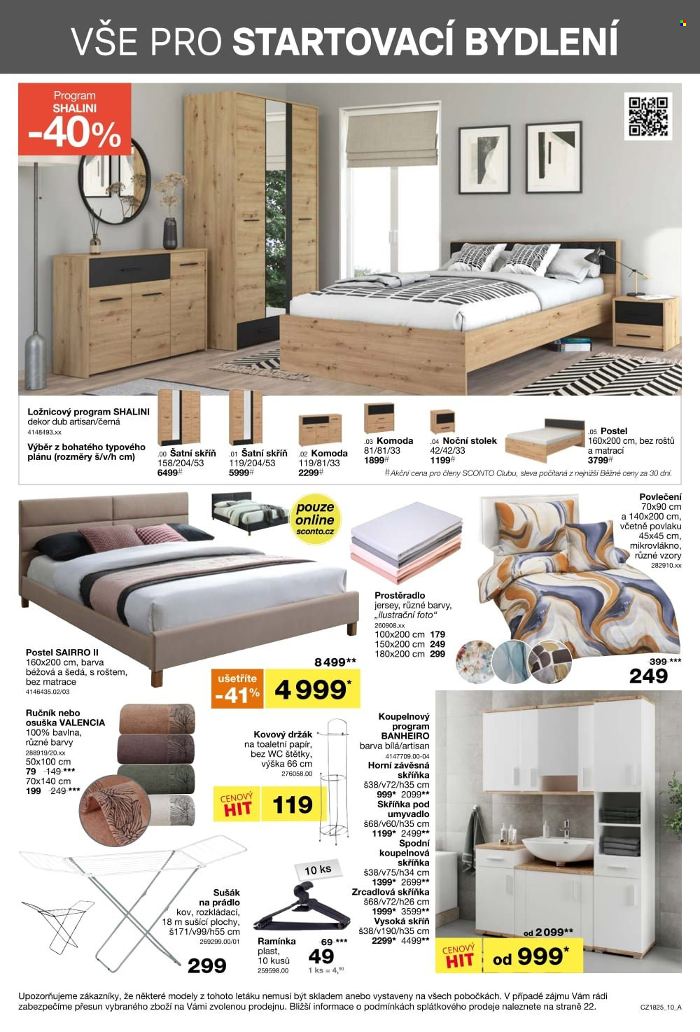 Leták SCONTO NÁBYTEK - 21.1.2026 - 10.2.2026. Strana 10