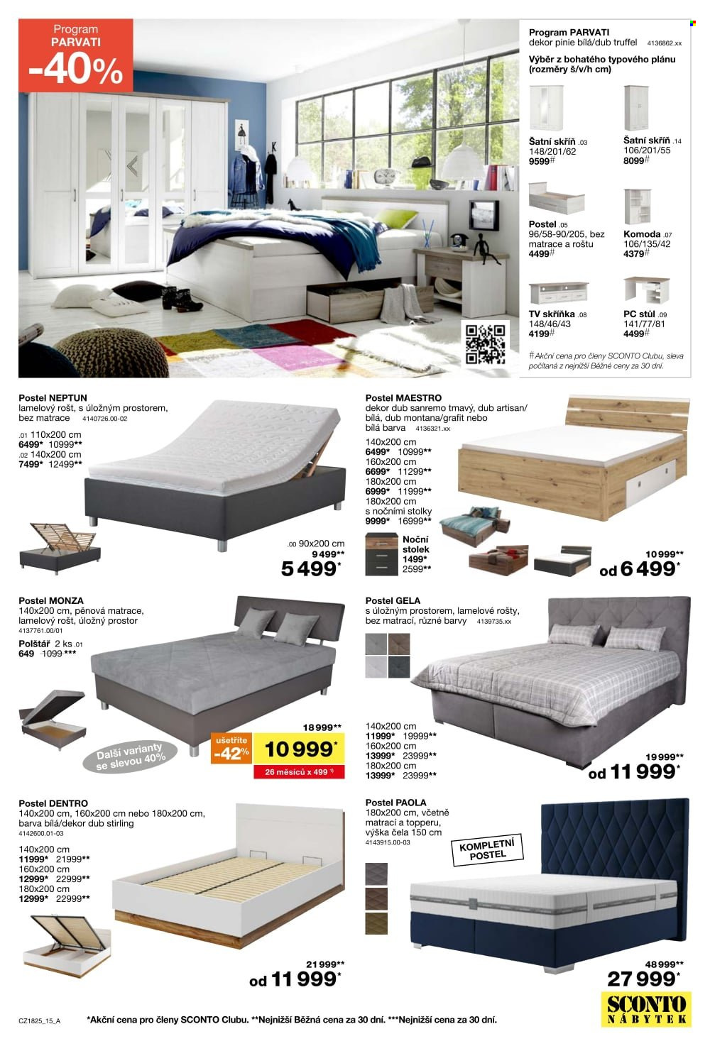 Leták SCONTO NÁBYTEK - 21.1.2026 - 10.2.2026. Strana 15