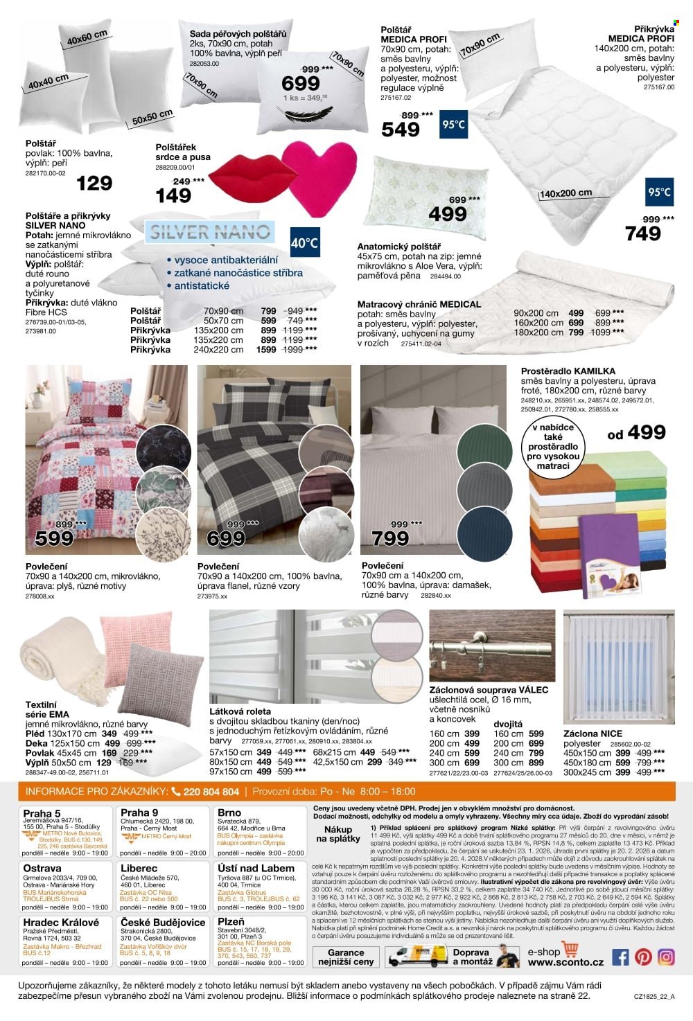 Leták SCONTO NÁBYTEK - 21.1.2026 - 10.2.2026. Strana 22